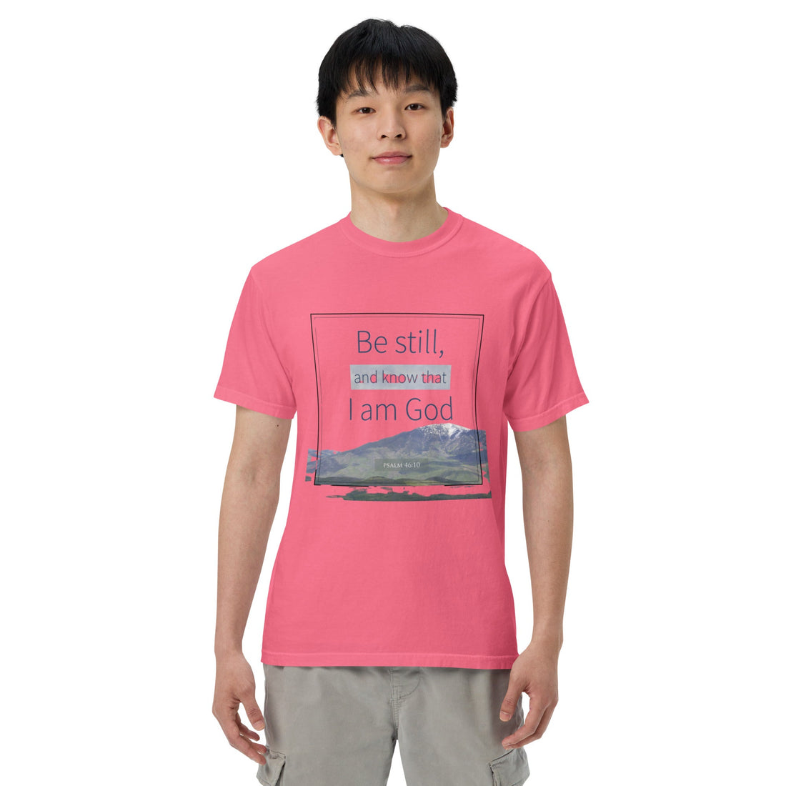 Unisex garment - dyed heavyweight t-shirt - Divine Janisal Design
