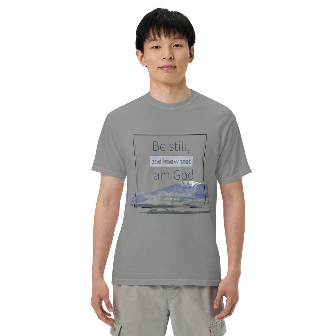 Unisex garment - dyed heavyweight t-shirt - Divine Janisal Design