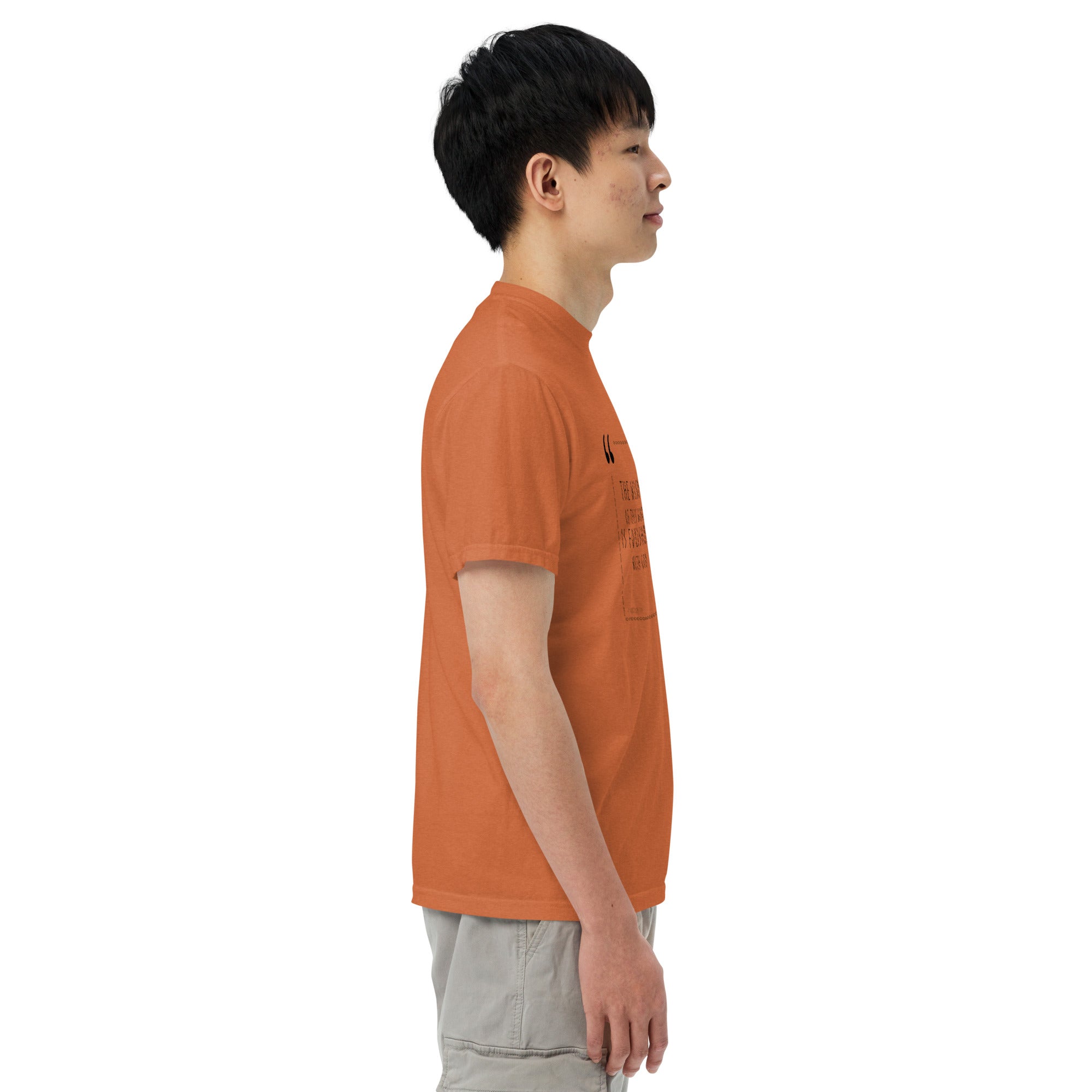 Unisex garment - dyed heavyweight t-shirt - Divine Janisal Design