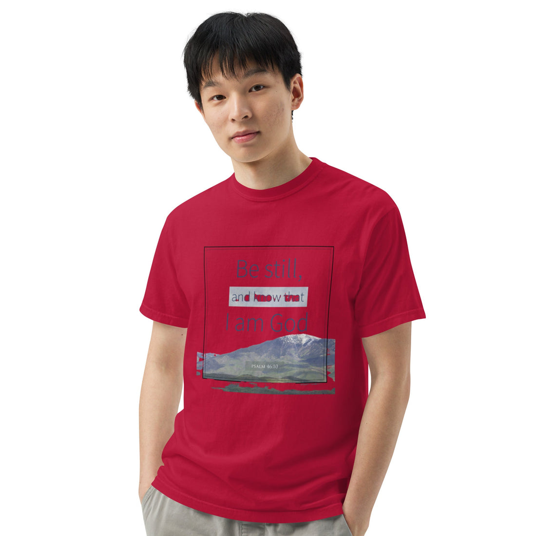 Unisex garment - dyed heavyweight t-shirt - Divine Janisal Design