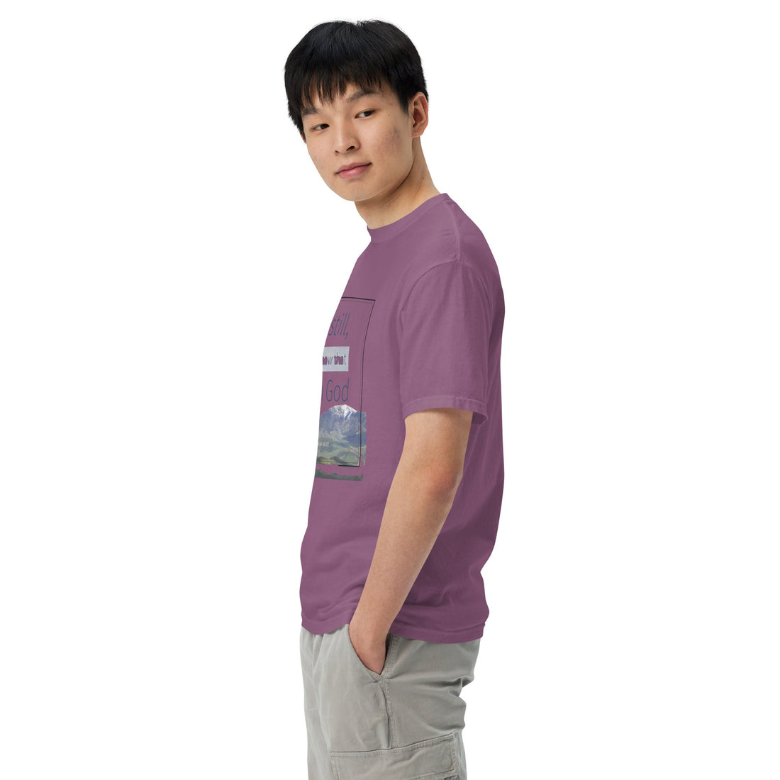 Unisex garment - dyed heavyweight t-shirt - Divine Janisal Design