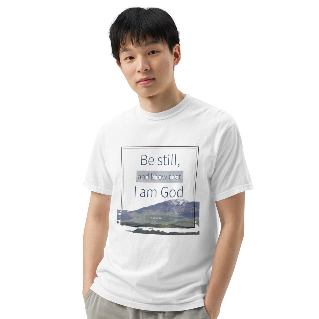 Unisex garment - dyed heavyweight t-shirt - Divine Janisal Design