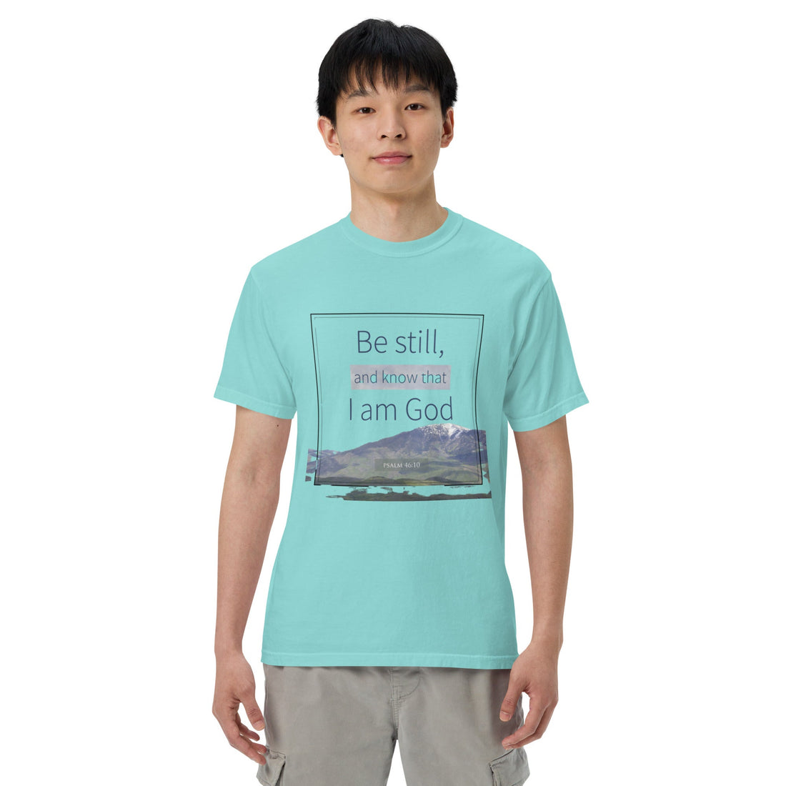 Unisex garment - dyed heavyweight t-shirt - Divine Janisal Design