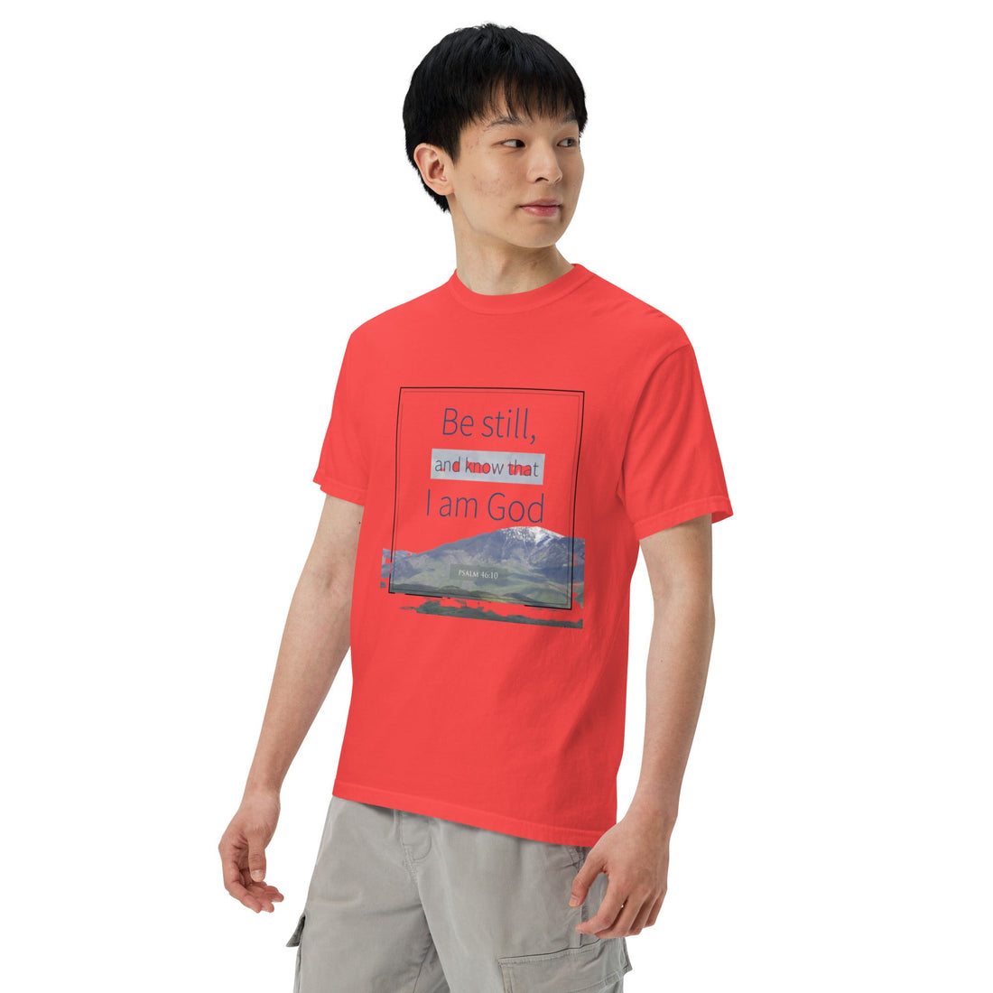 Unisex garment - dyed heavyweight t-shirt - Divine Janisal Design