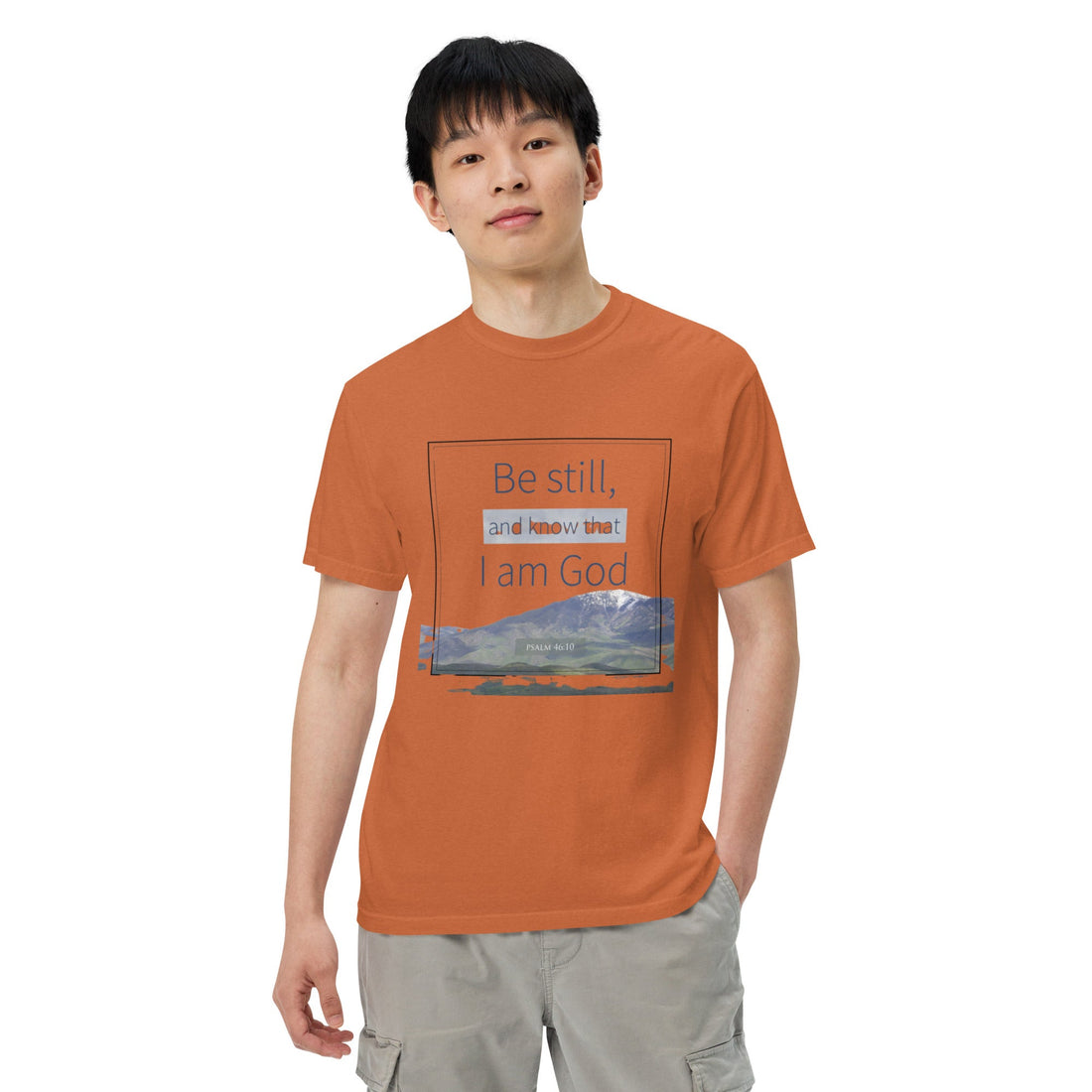 Unisex garment - dyed heavyweight t-shirt - Divine Janisal Design