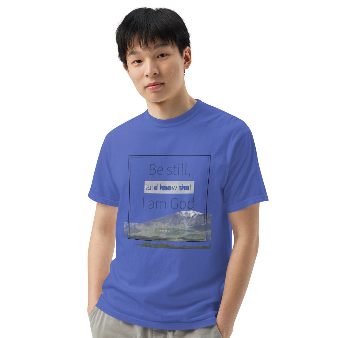 Unisex garment - dyed heavyweight t-shirt - Divine Janisal Design