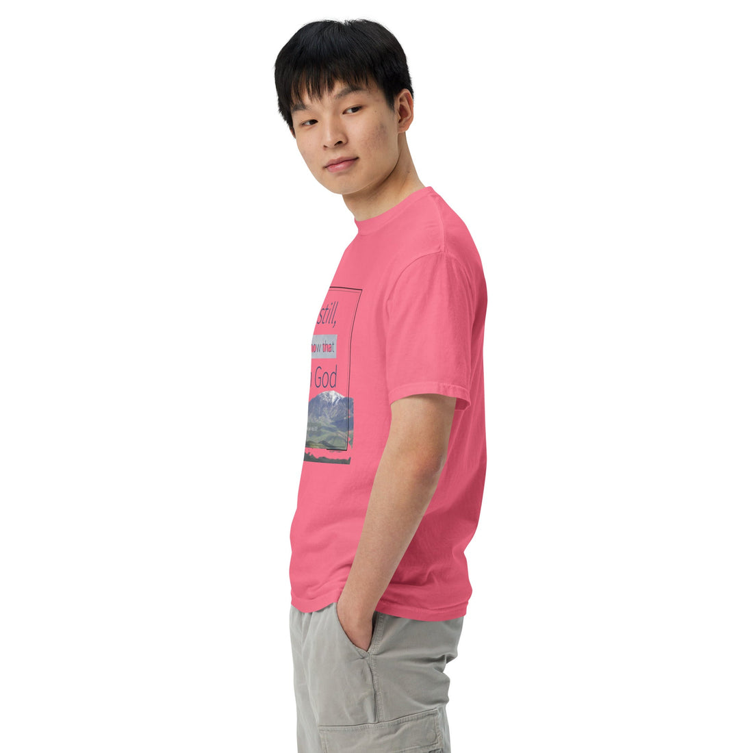 Unisex garment - dyed heavyweight t-shirt - Divine Janisal Design