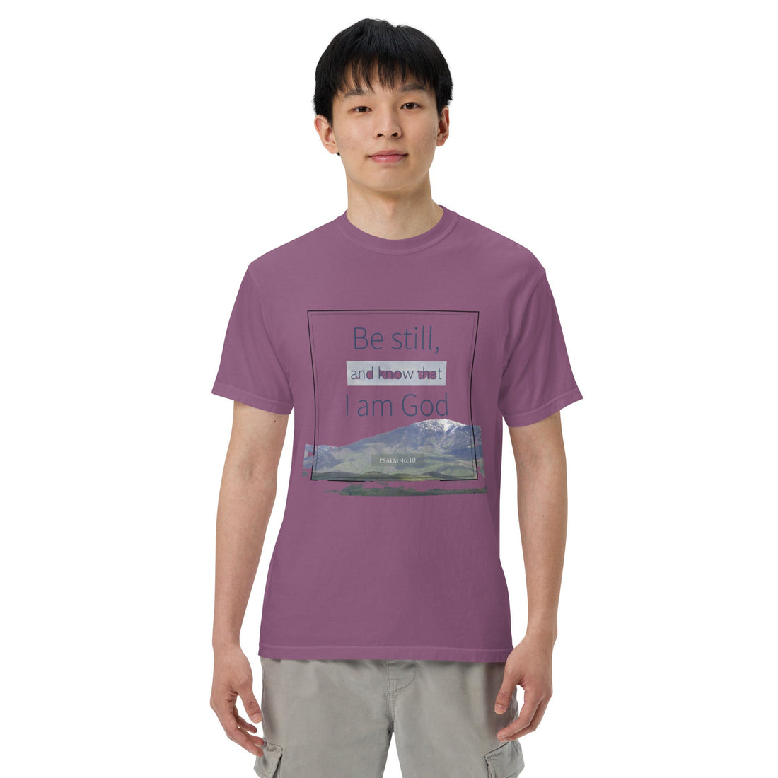 Unisex garment - dyed heavyweight t-shirt - Divine Janisal Design