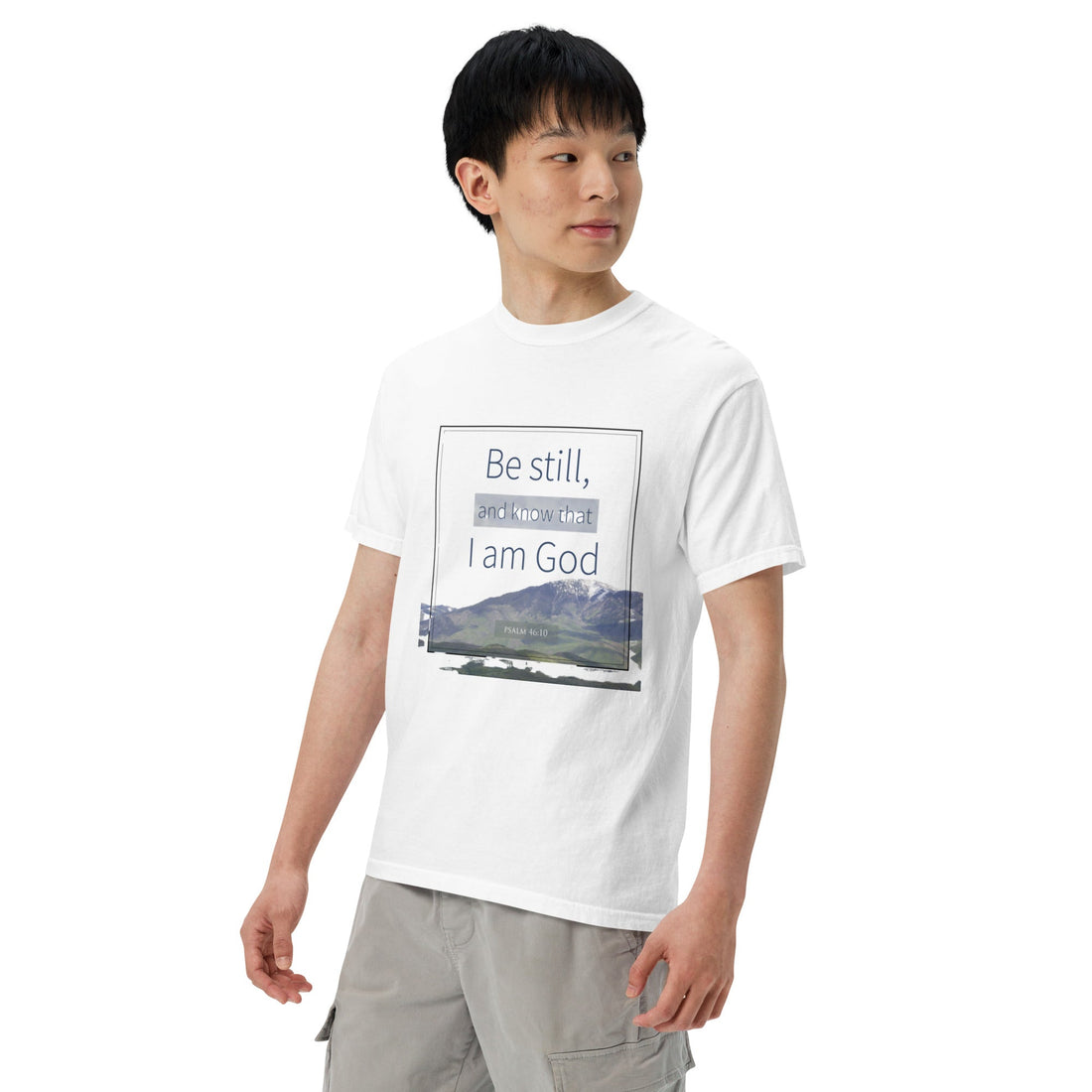 Unisex garment - dyed heavyweight t-shirt - Divine Janisal Design