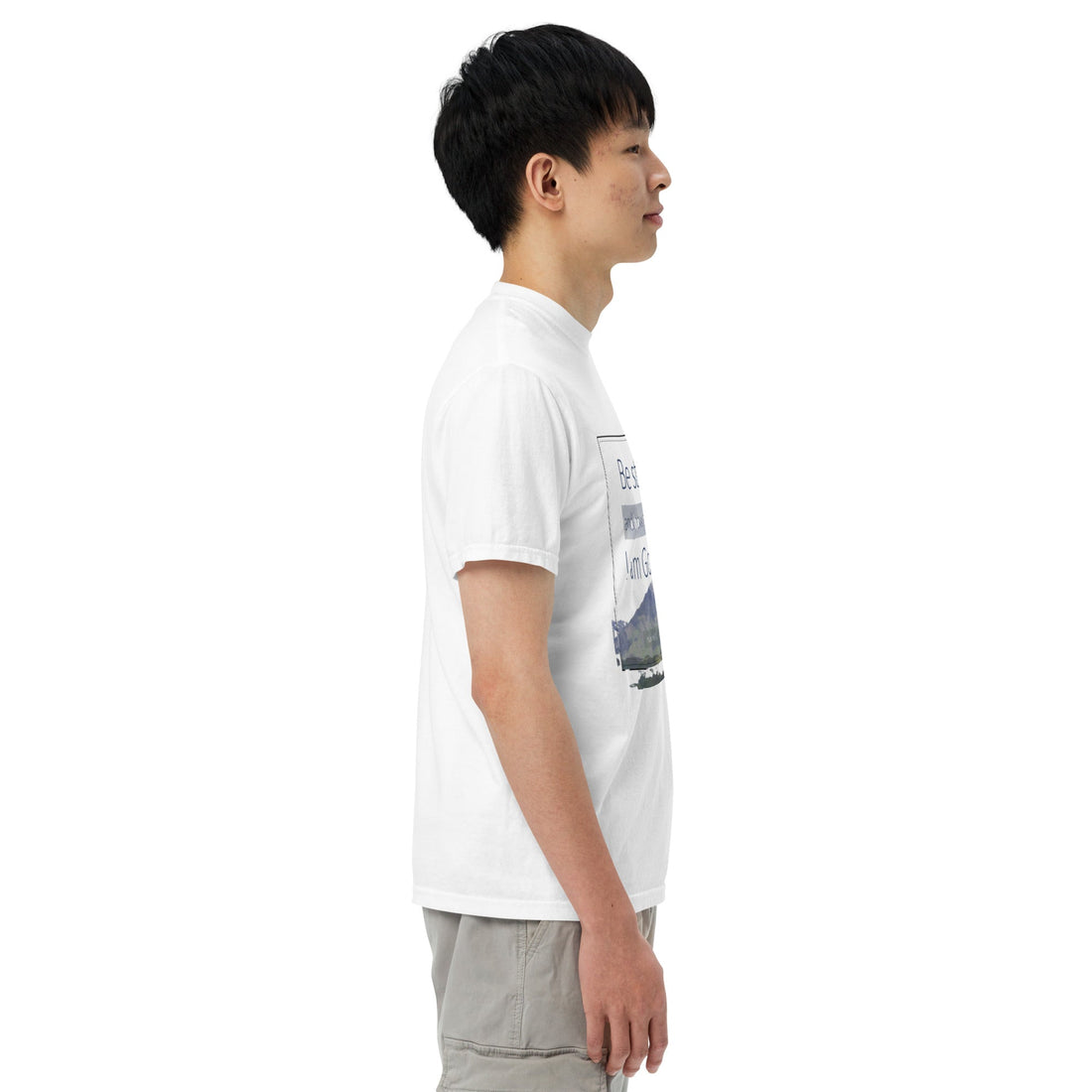 Unisex garment - dyed heavyweight t-shirt - Divine Janisal Design