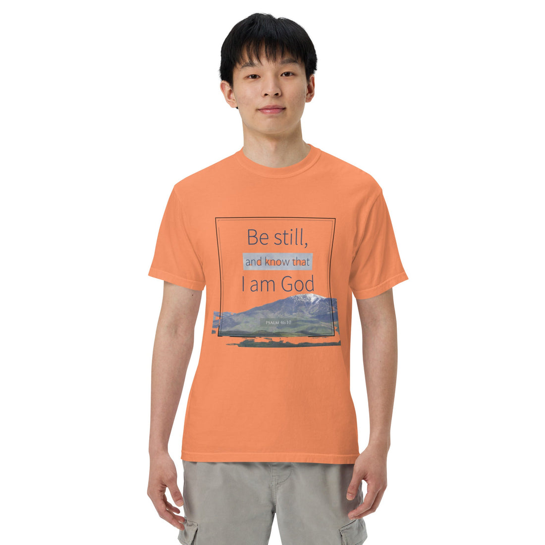 Unisex garment - dyed heavyweight t-shirt - Divine Janisal Design
