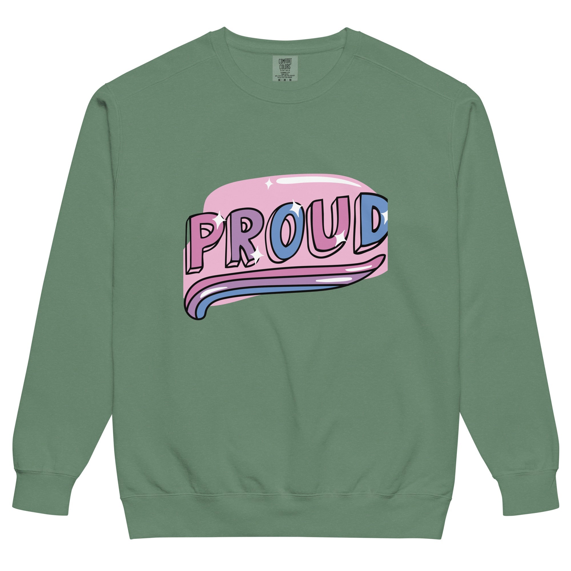 Unisex garment - dyed sweatshirt - Divine Janisal Design