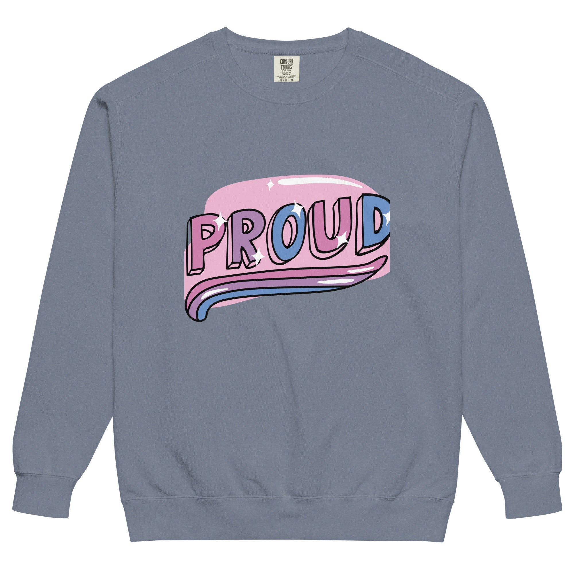 Unisex garment - dyed sweatshirt - Divine Janisal Design