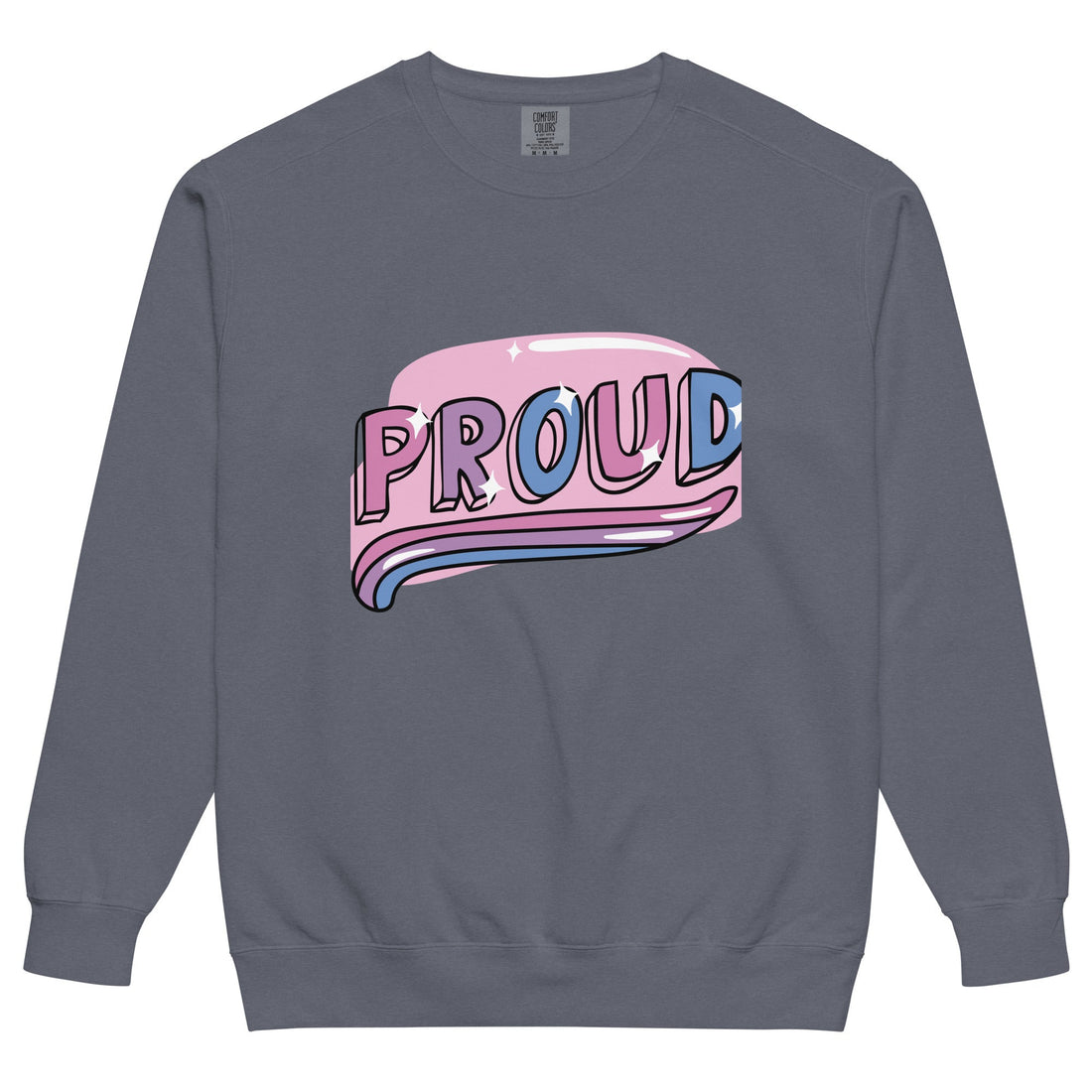 Unisex garment - dyed sweatshirt - Divine Janisal Design