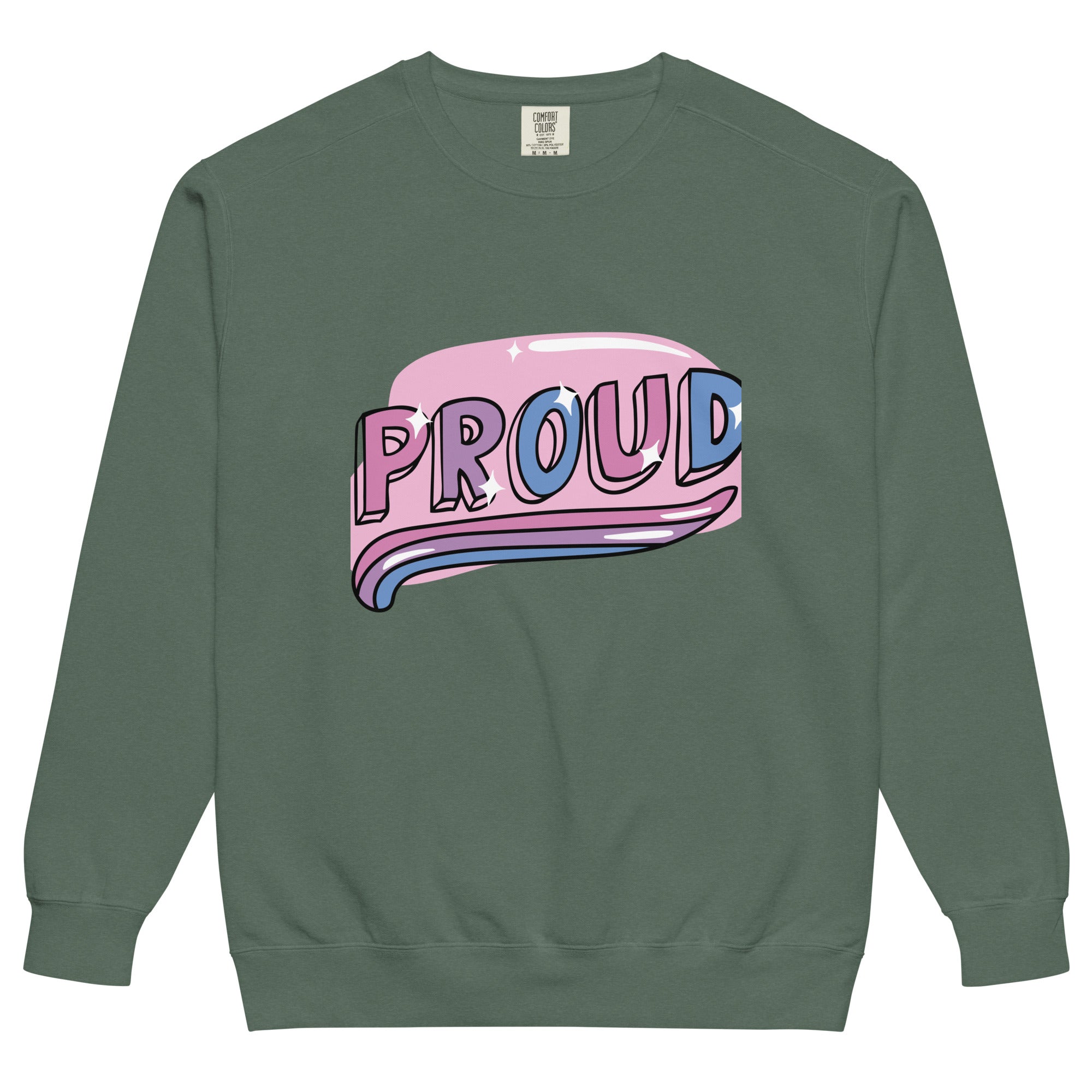 Unisex garment - dyed sweatshirt - Divine Janisal Design