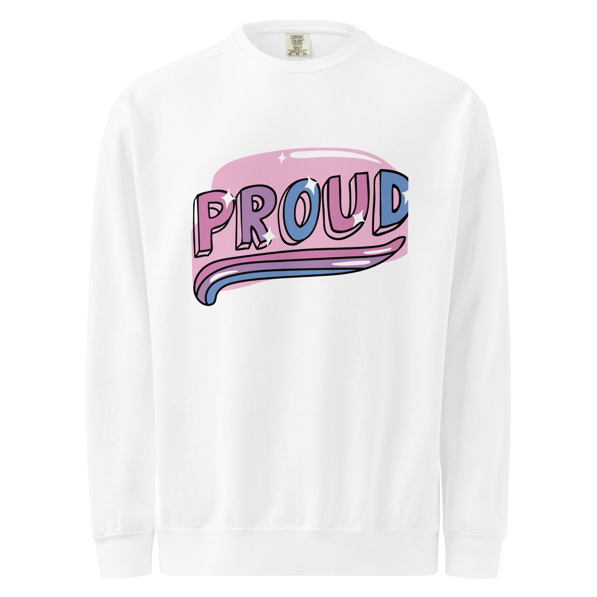 Unisex garment - dyed sweatshirt - Divine Janisal Design