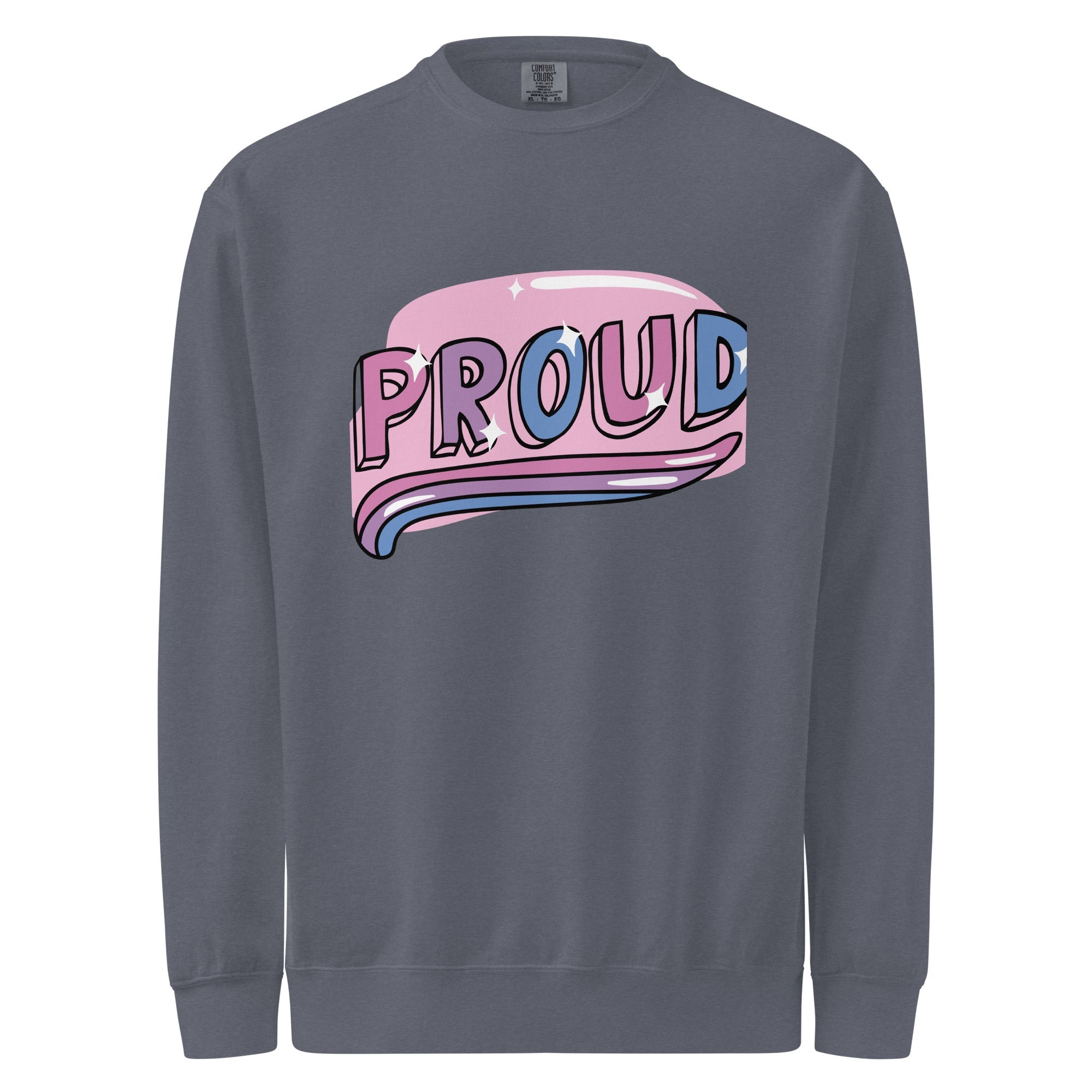 Unisex garment - dyed sweatshirt - Divine Janisal Design