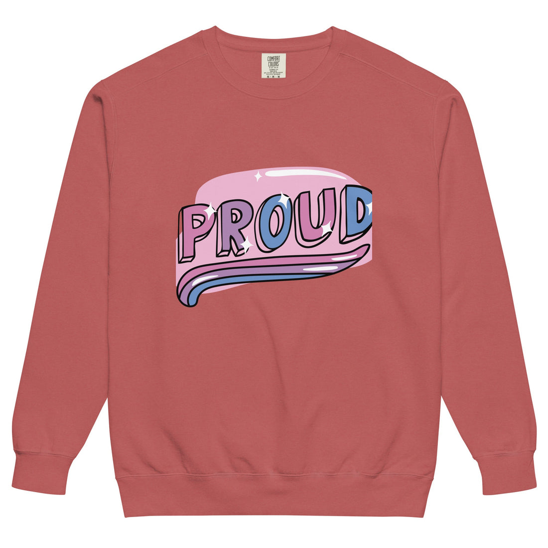 Unisex garment - dyed sweatshirt - Divine Janisal Design
