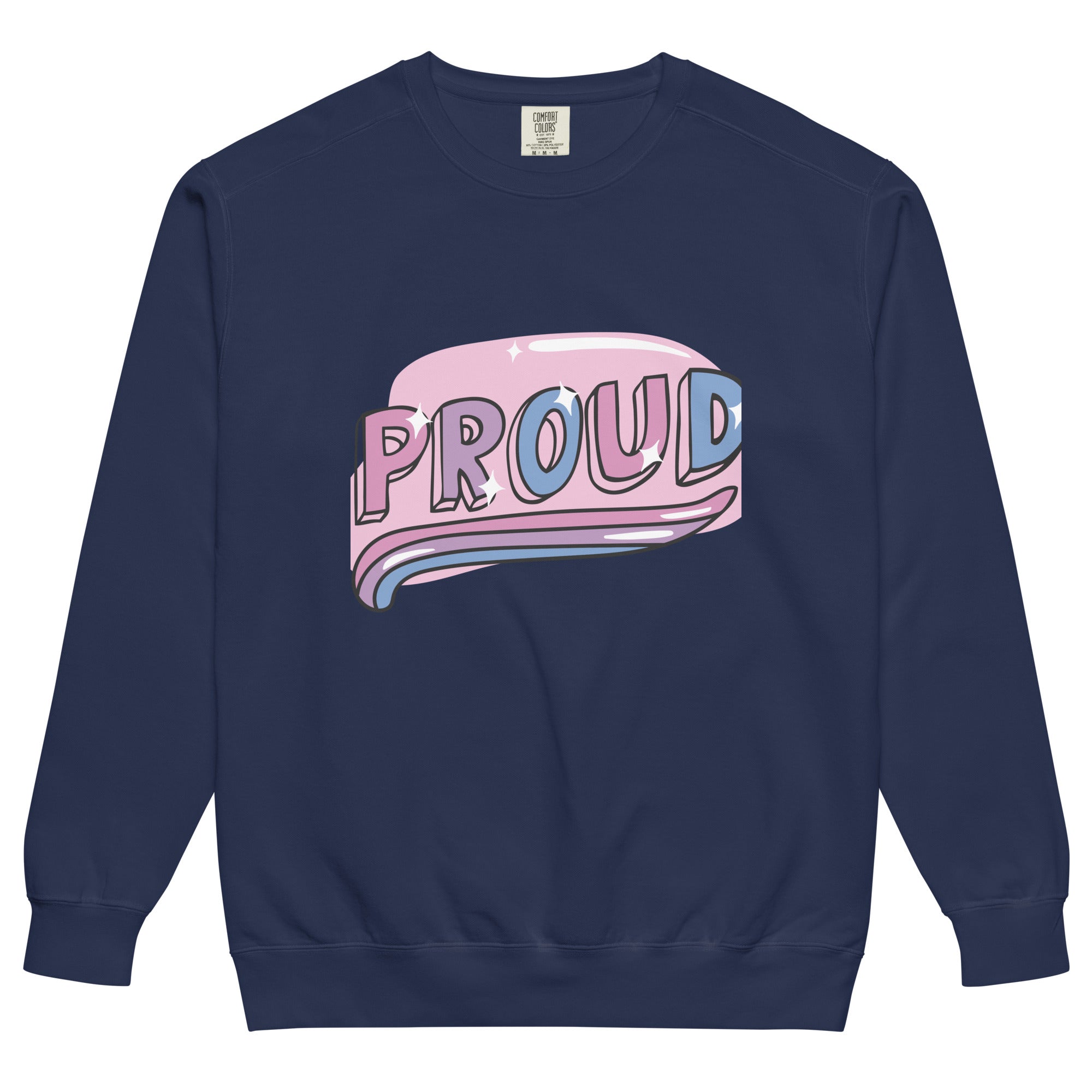 Unisex garment - dyed sweatshirt - Divine Janisal Design