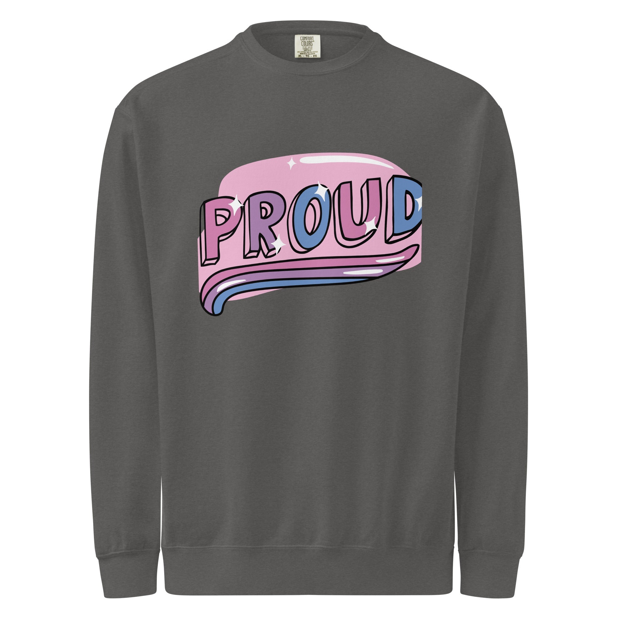 Unisex garment - dyed sweatshirt - Divine Janisal Design