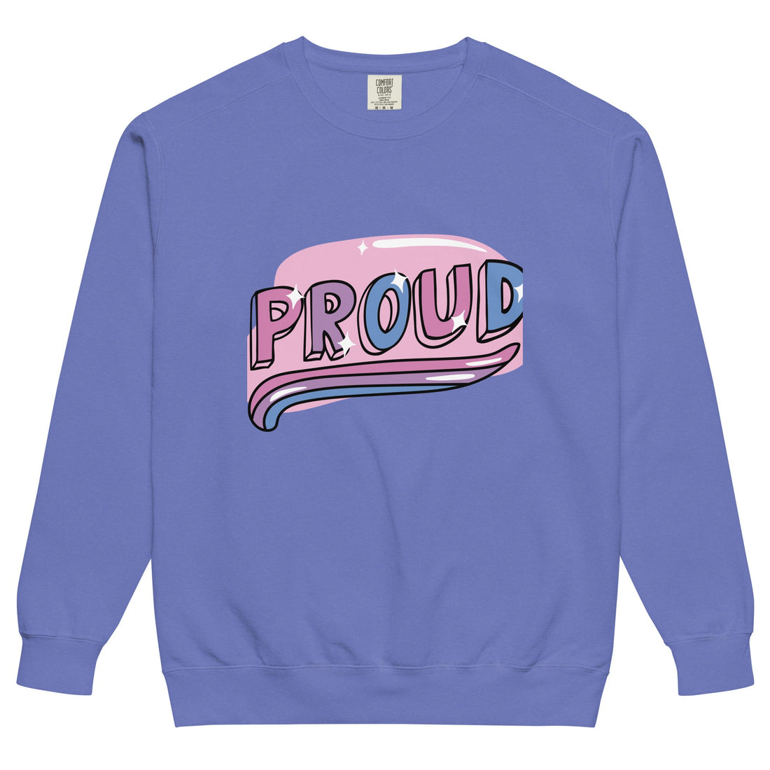 Unisex garment - dyed sweatshirt - Divine Janisal Design