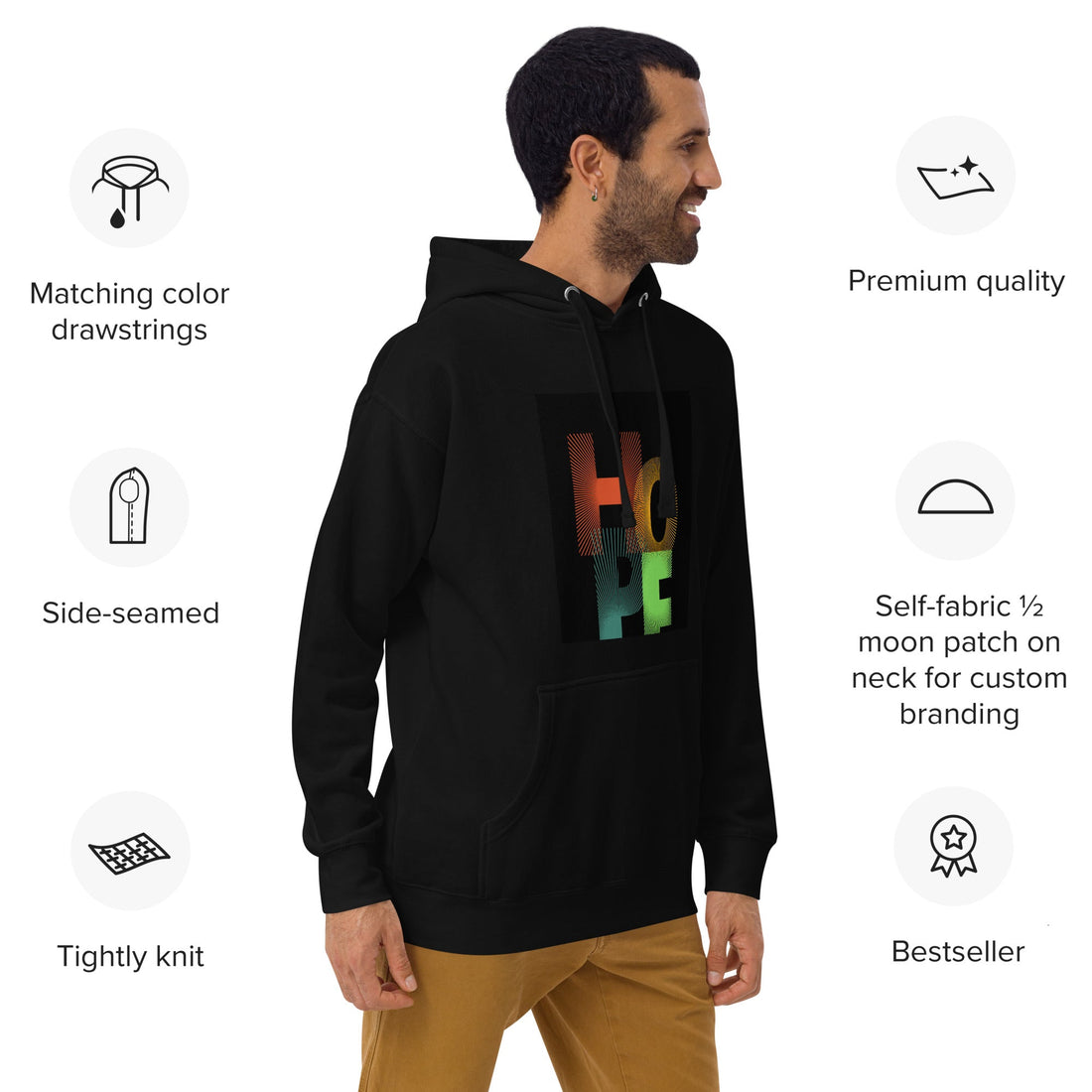 Unisex Hoodie - Divine Janisal Design