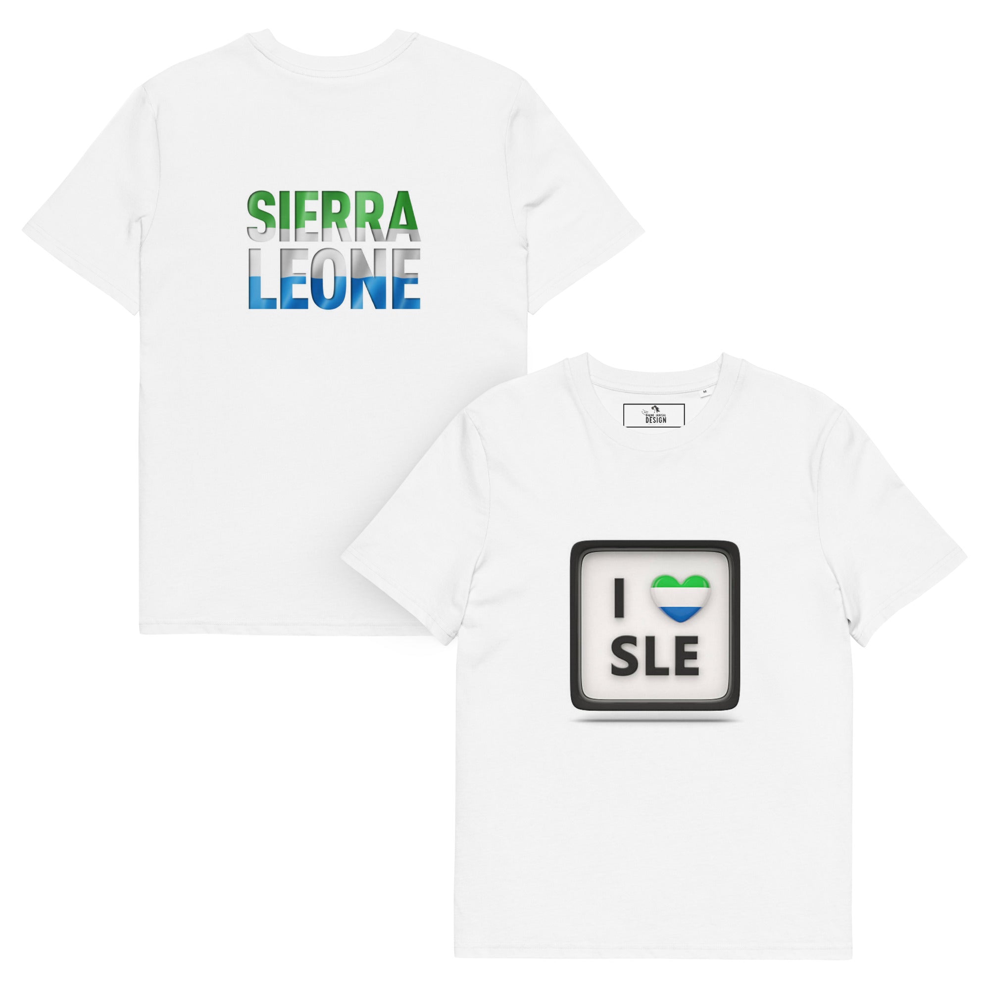 Unisex organic cotton t-shirt - Divine Janisal Design