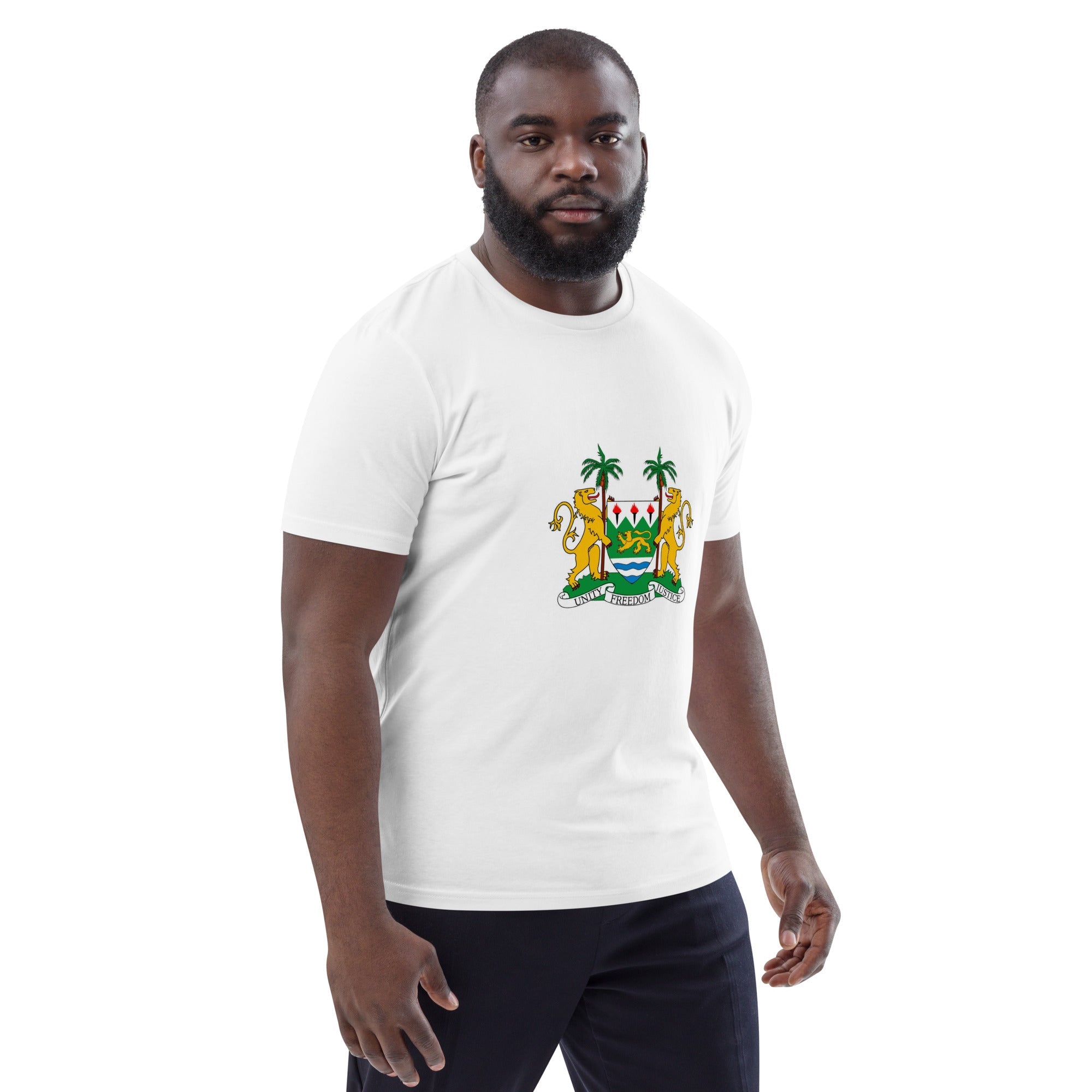 Unisex organic cotton t-shirt - Divine Janisal Design