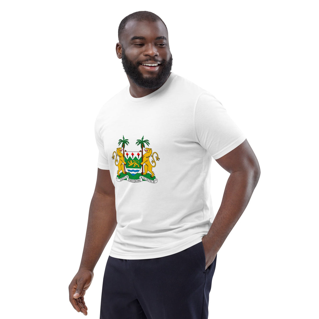 Unisex organic cotton t-shirt - Divine Janisal Design