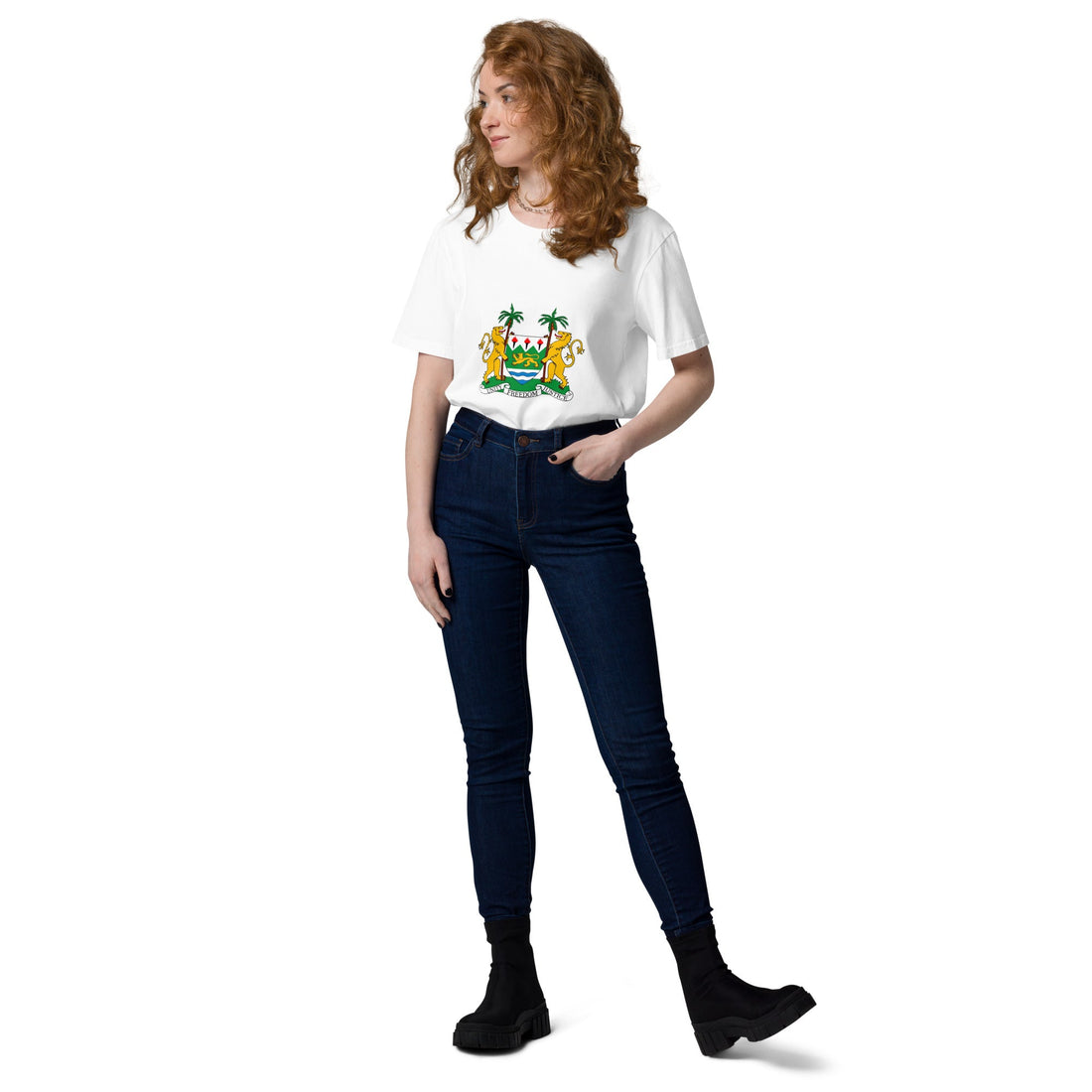 Unisex organic cotton t-shirt - Divine Janisal Design