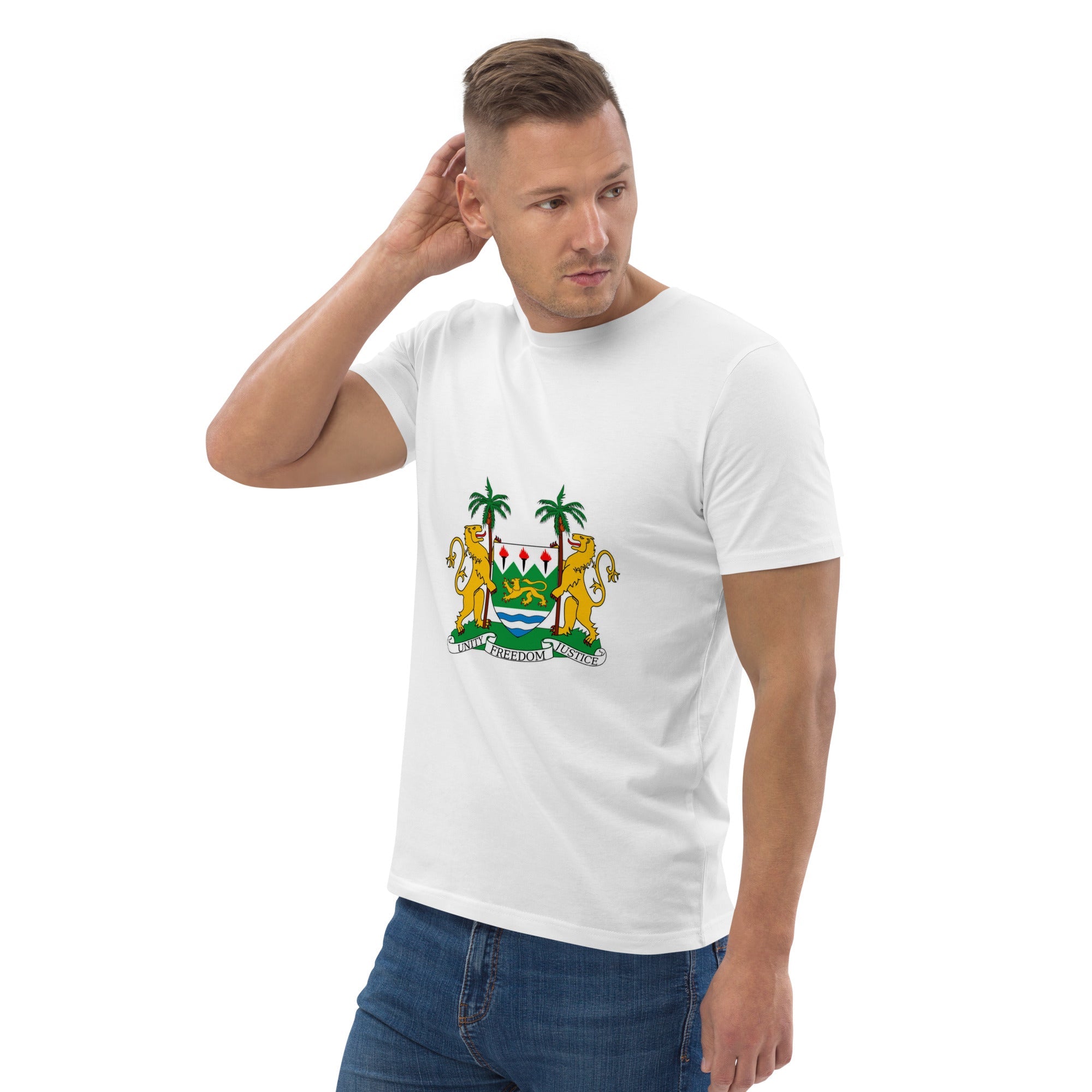 Unisex organic cotton t-shirt - Divine Janisal Design