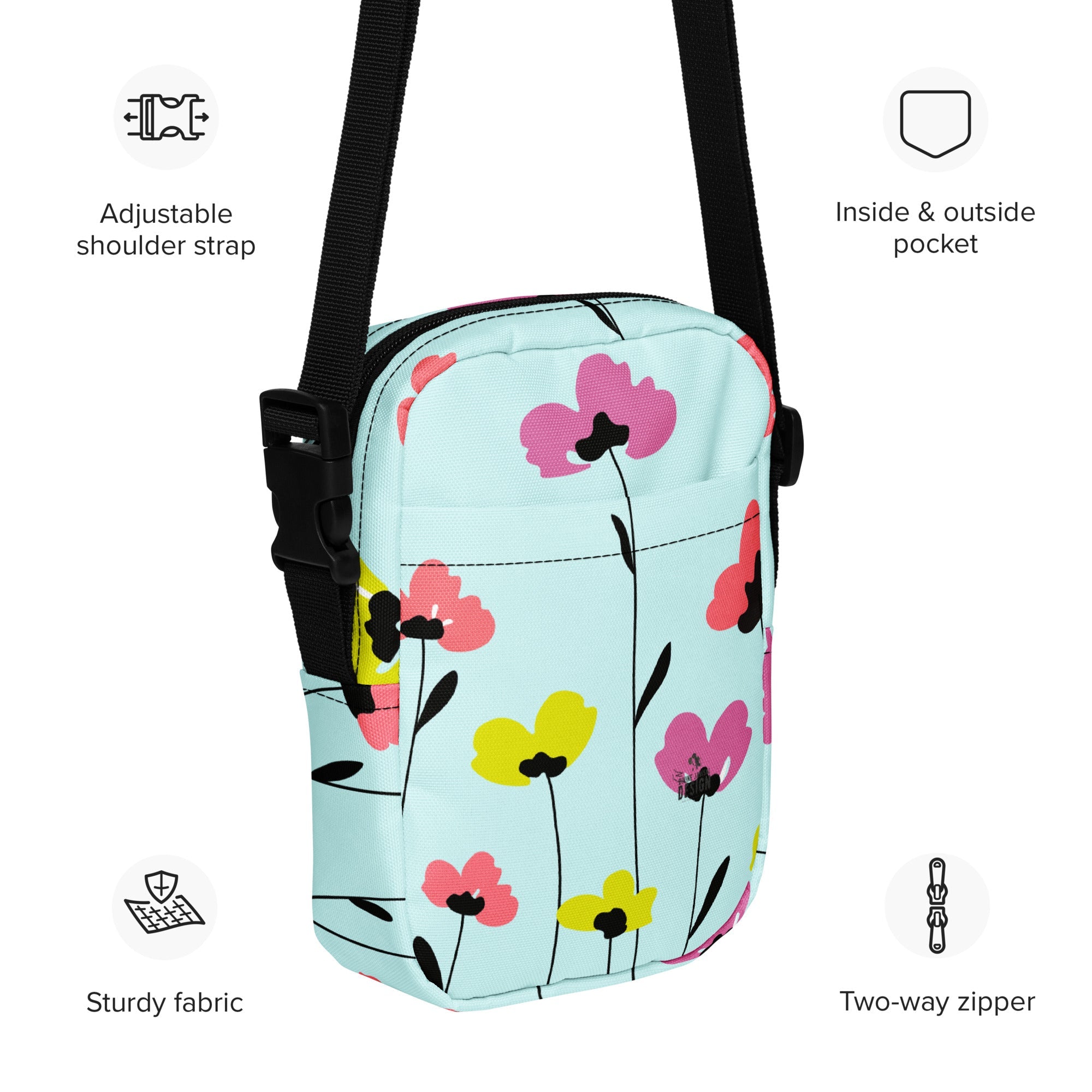 Utility crossbody bag - Divine Janisal Design