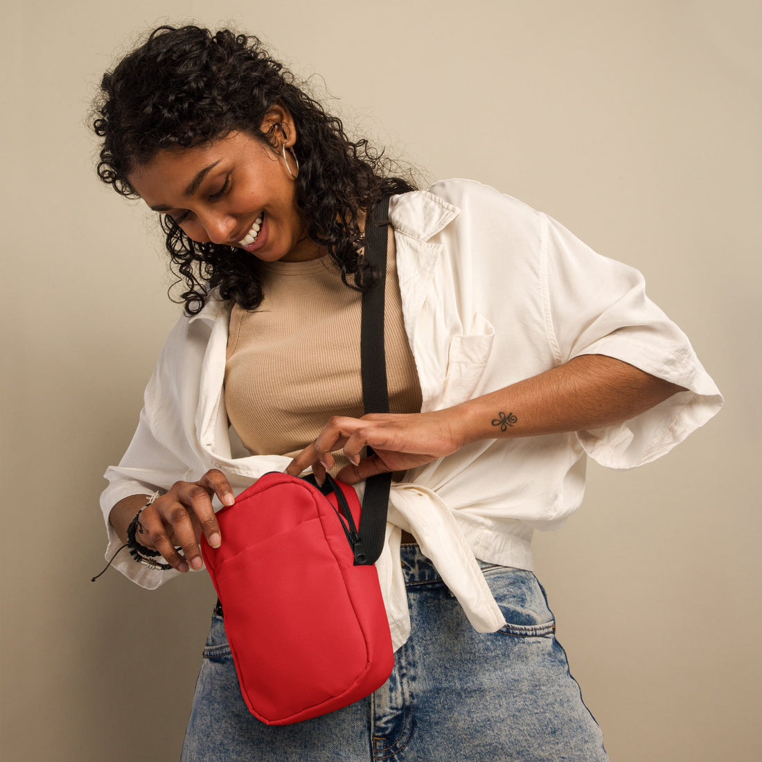 Utility crossbody bag - Divine Janisal Design