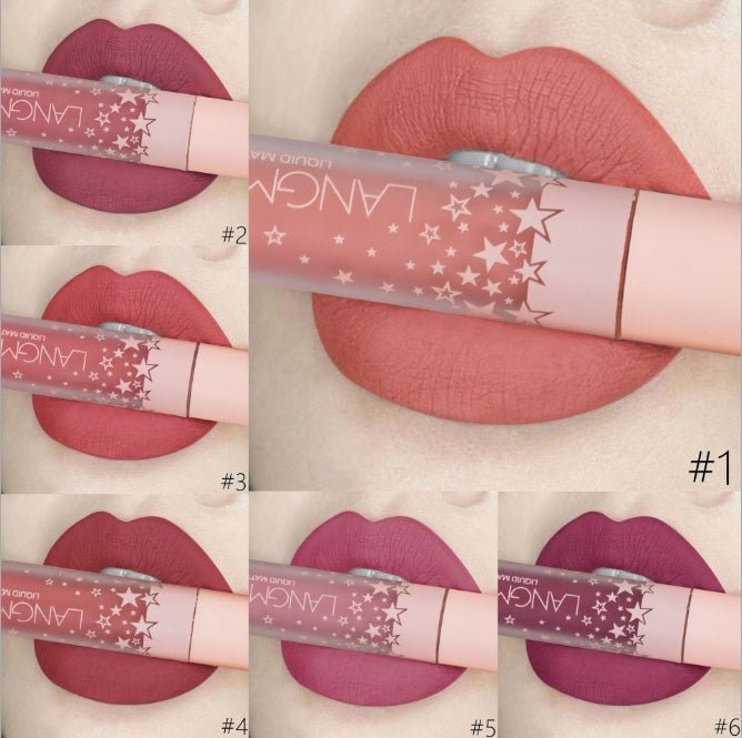 Waterproof Long - lasting Velvet Lipstick Set - Divine Janisal Design