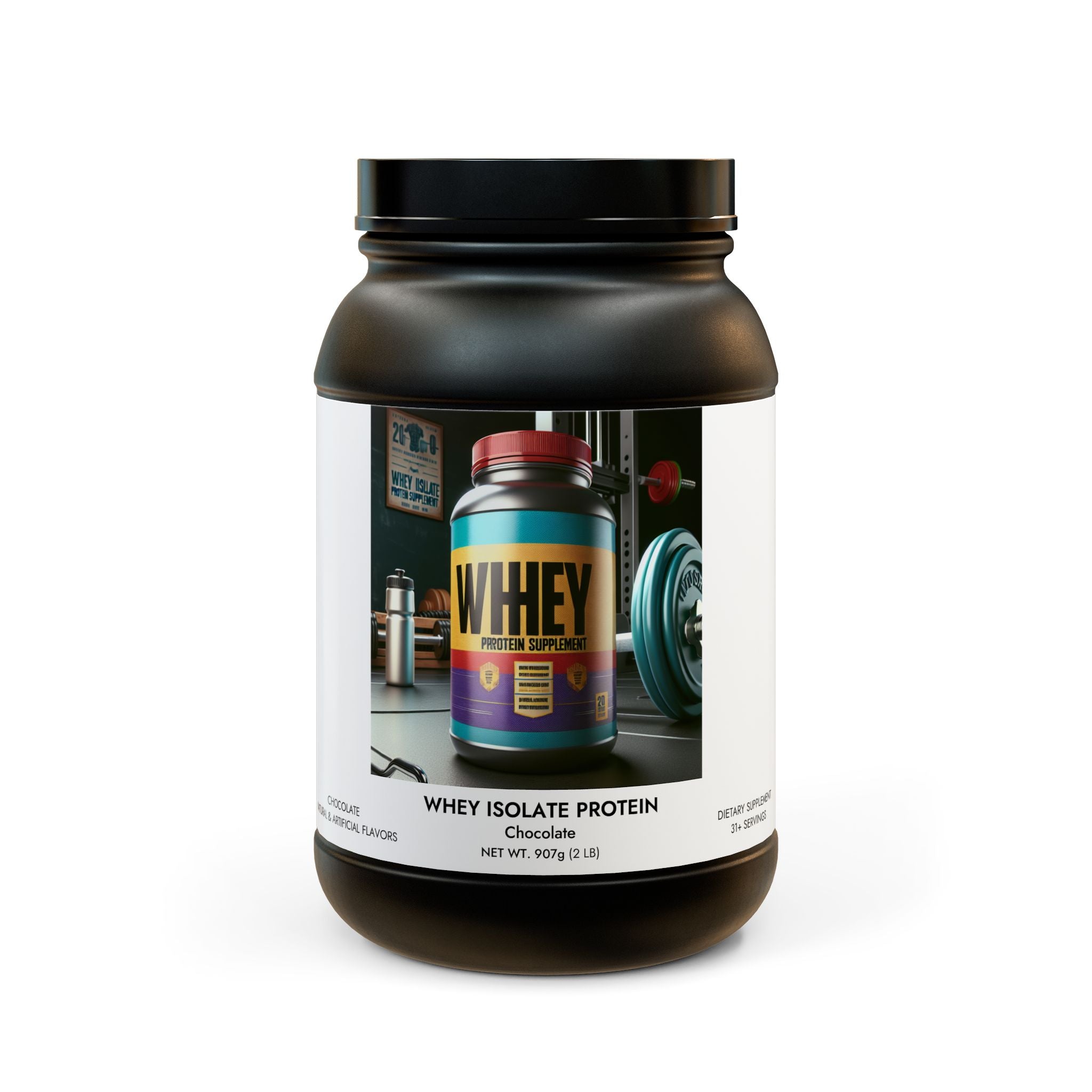 Whey Isolate Protein Supplement (907g, 2lb) - Divine Janisal Design