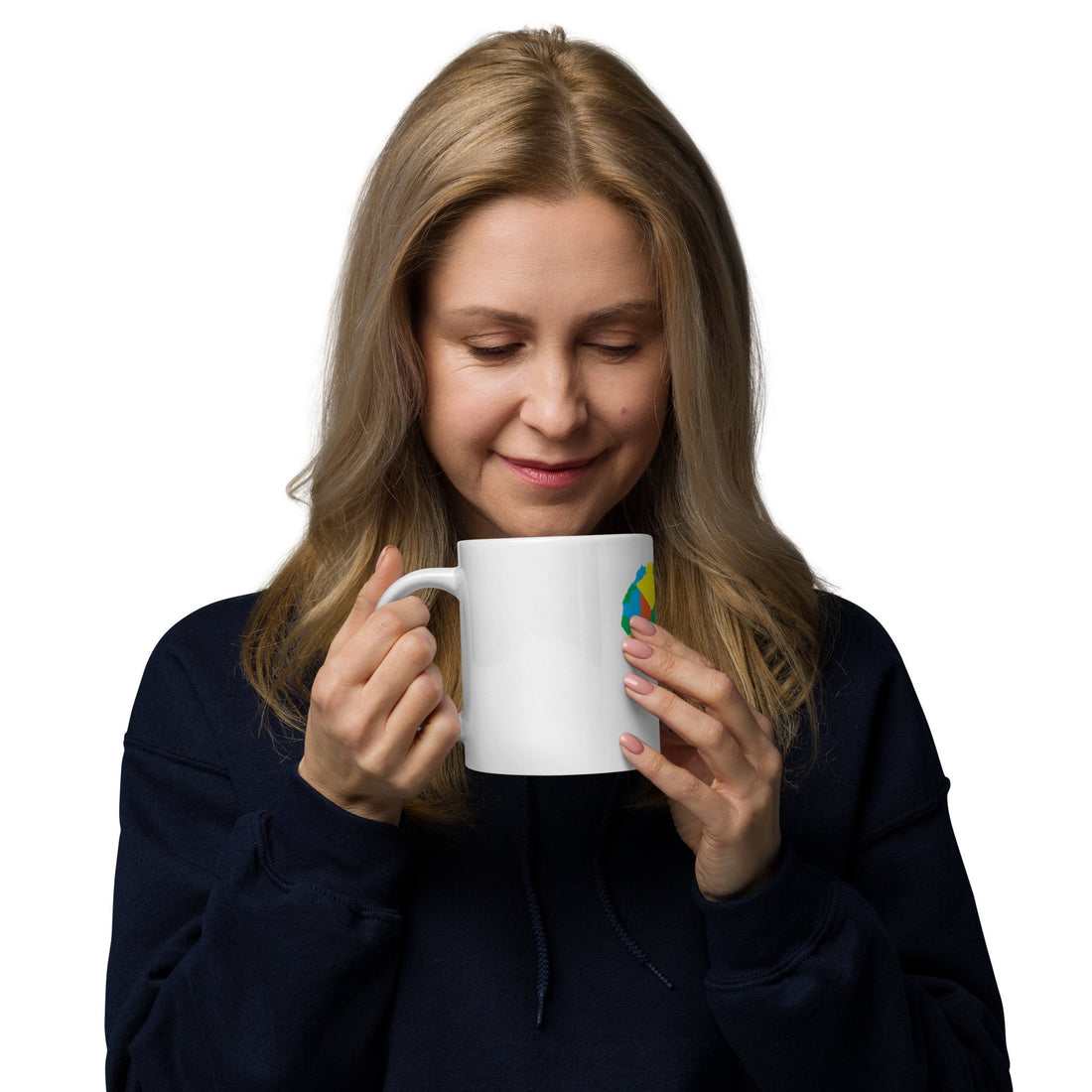 White glossy mug - Divine Janisal Design