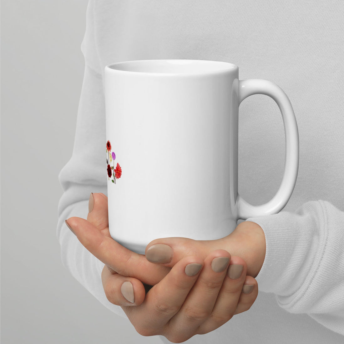 White glossy mug - Divine Janisal Design