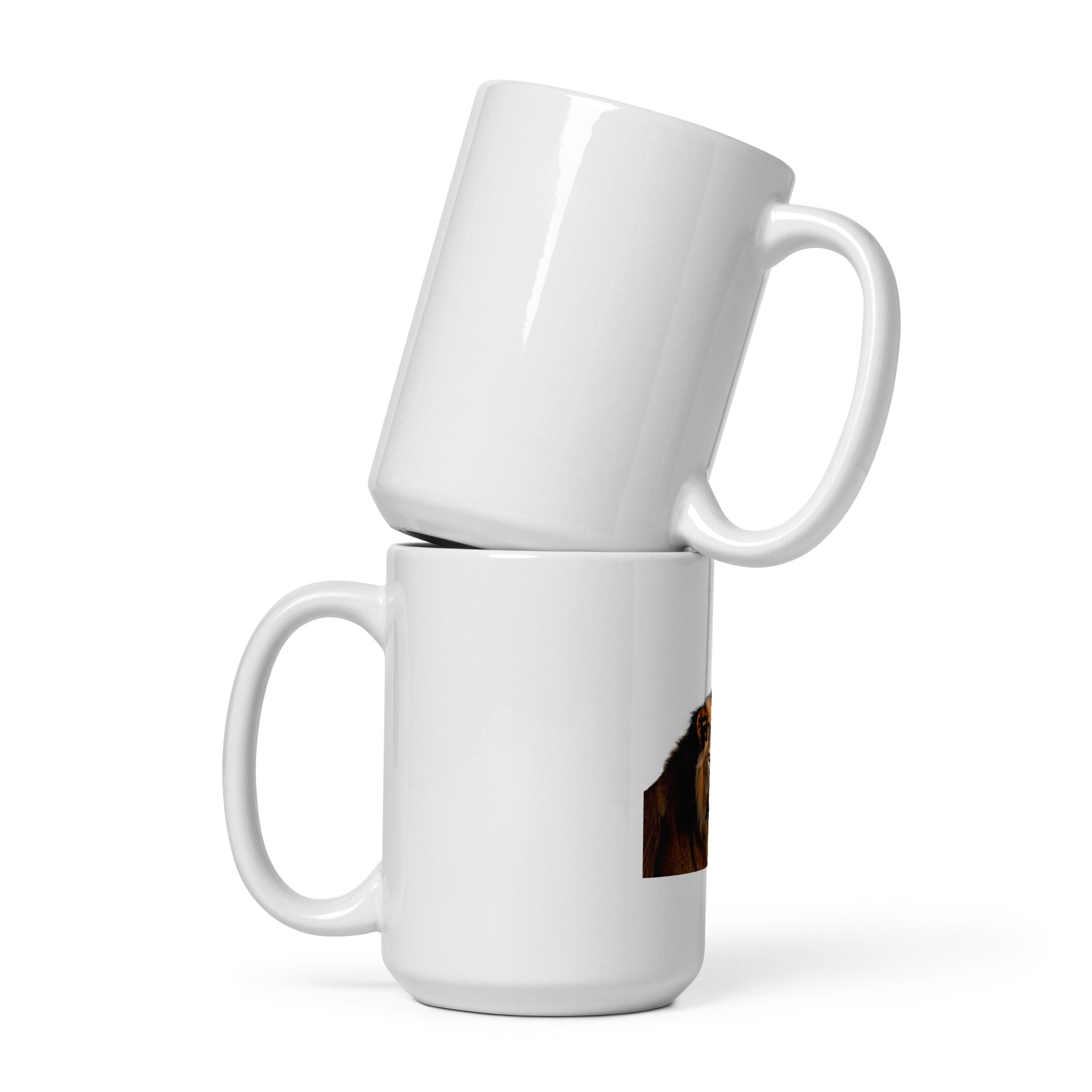 White glossy mug - Divine Janisal Design