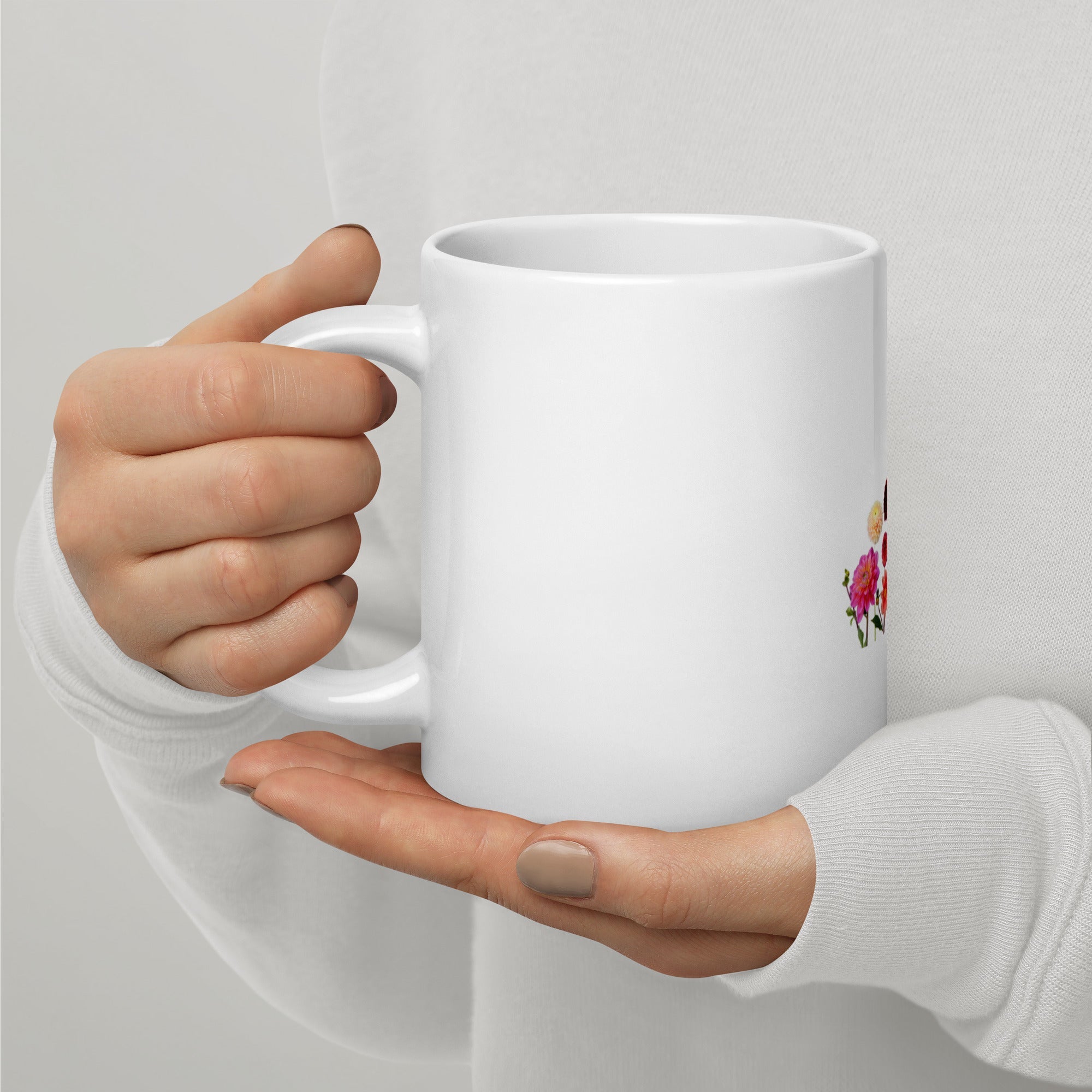 White glossy mug - Divine Janisal Design