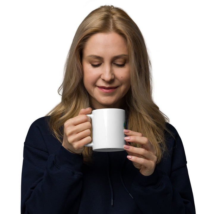 White glossy mug - Divine Janisal Design
