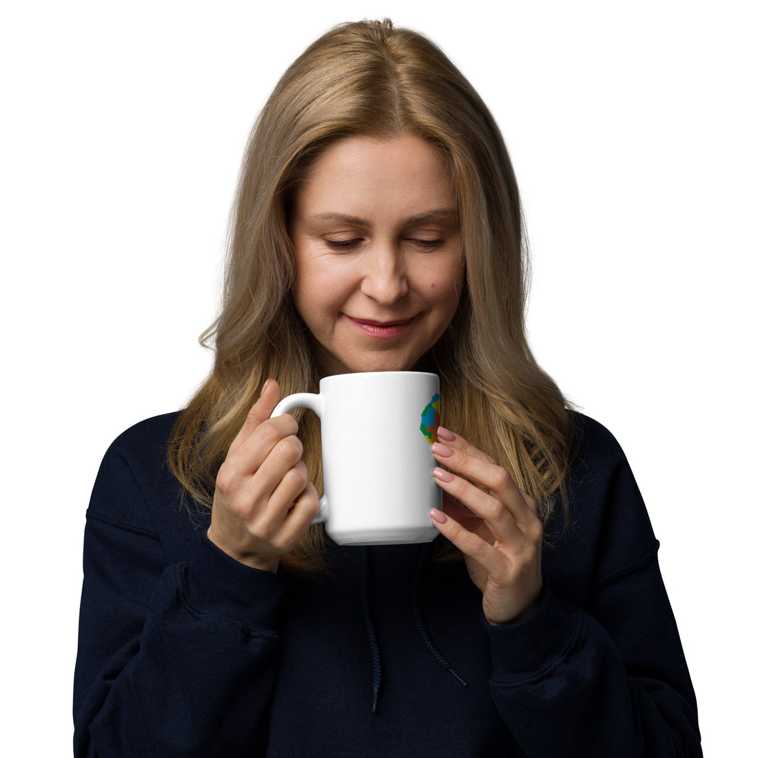 White glossy mug - Divine Janisal Design