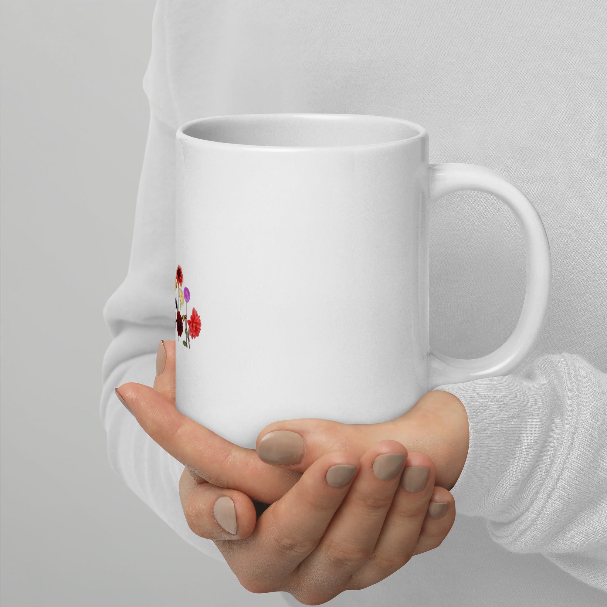 White glossy mug - Divine Janisal Design