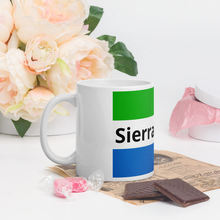 White glossy mug - Divine Janisal Design