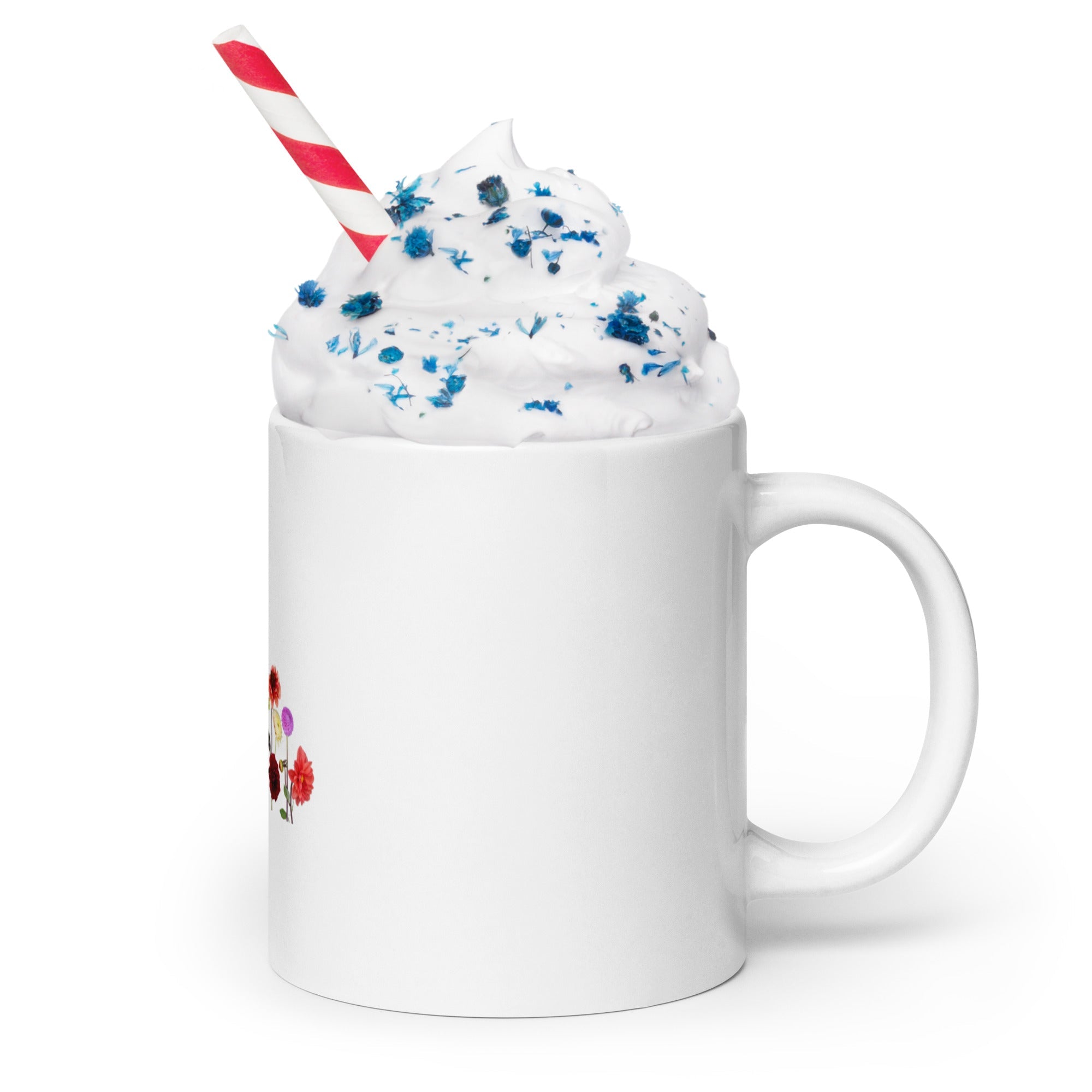 White glossy mug - Divine Janisal Design