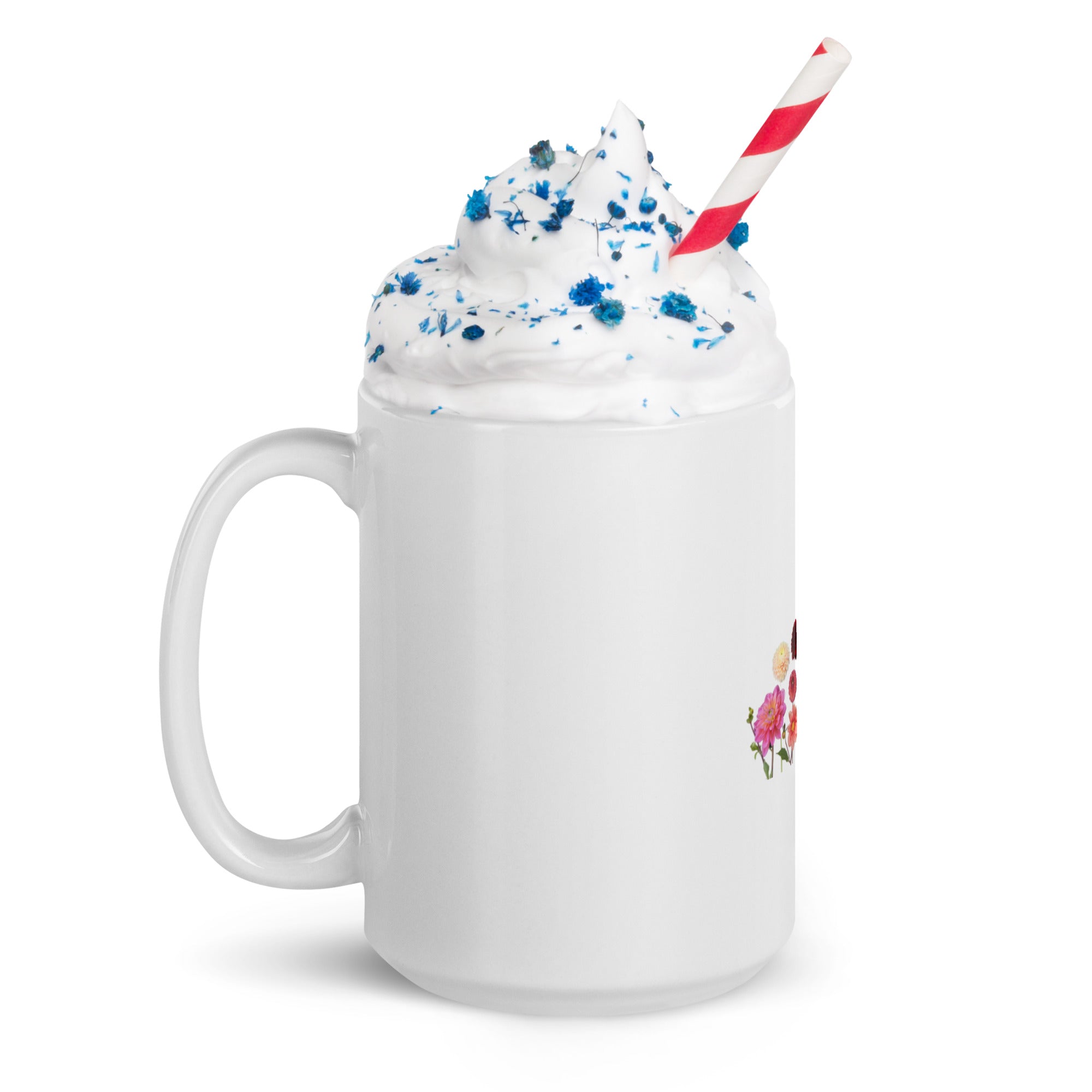 White glossy mug - Divine Janisal Design