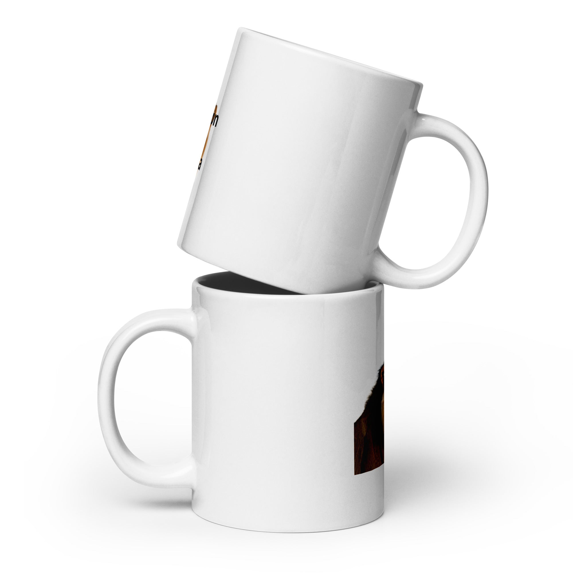 White glossy mug - Divine Janisal Design