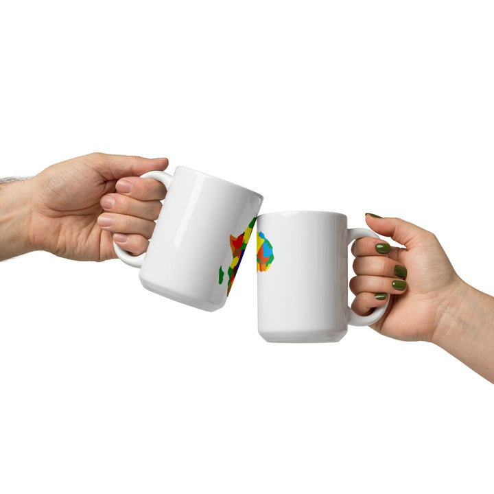 White glossy mug - Divine Janisal Design