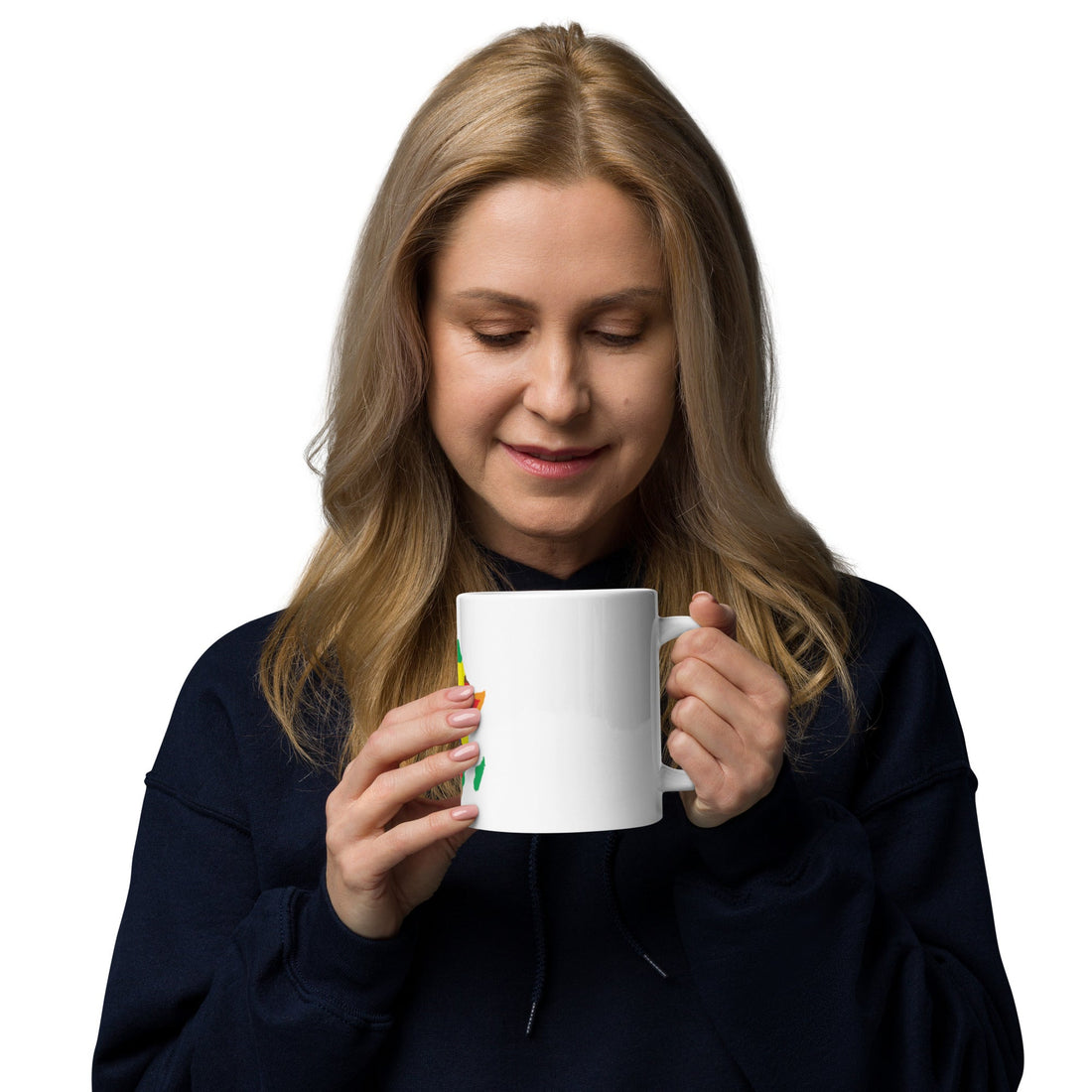 White glossy mug - Divine Janisal Design