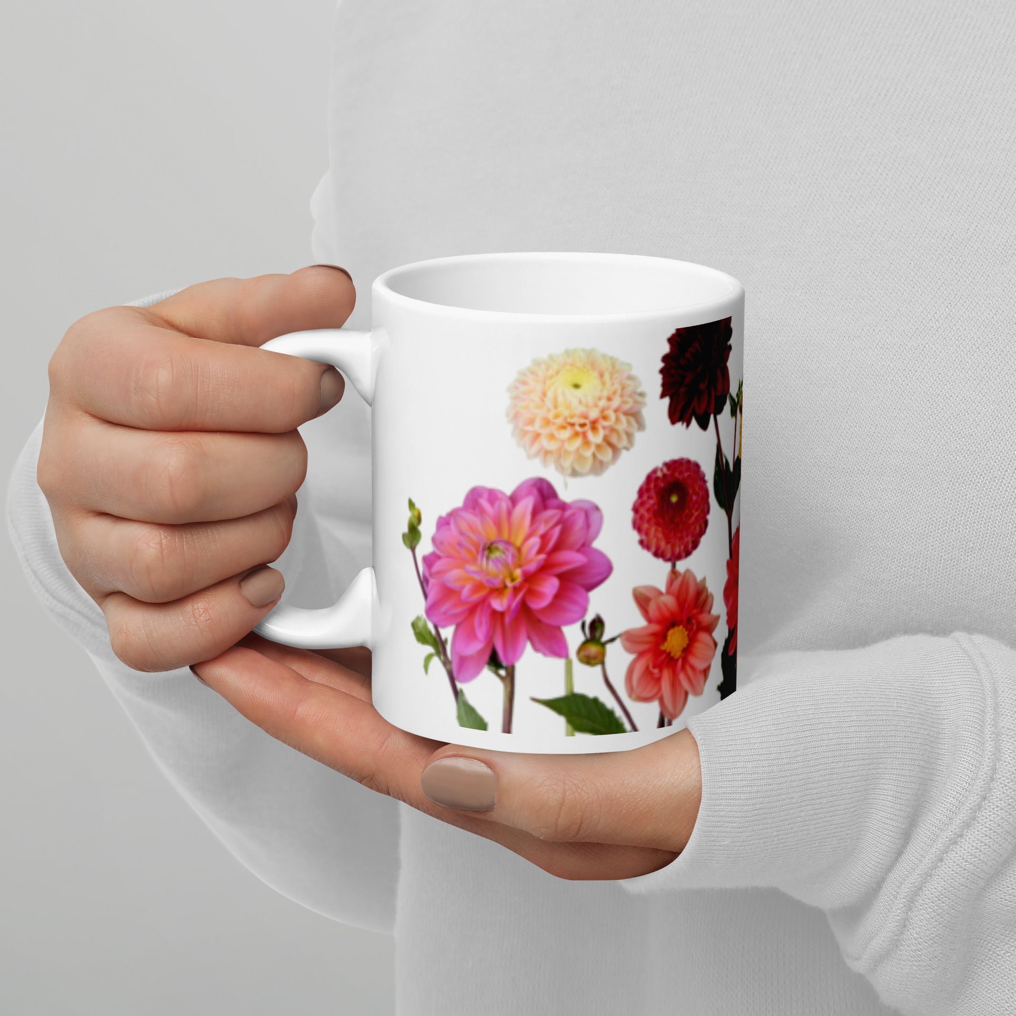 White glossy mug - Divine Janisal Design