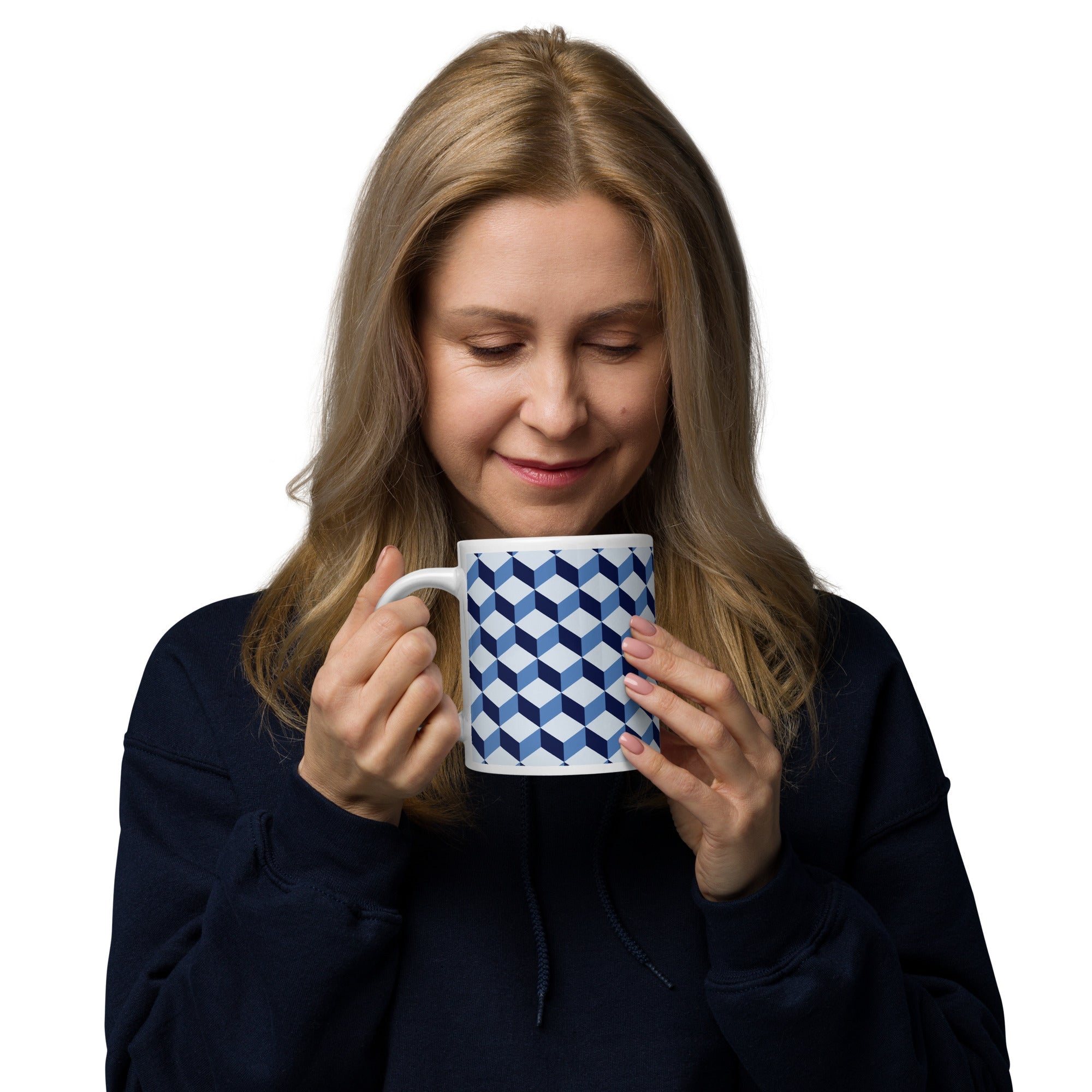 White glossy mug - Divine Janisal Design